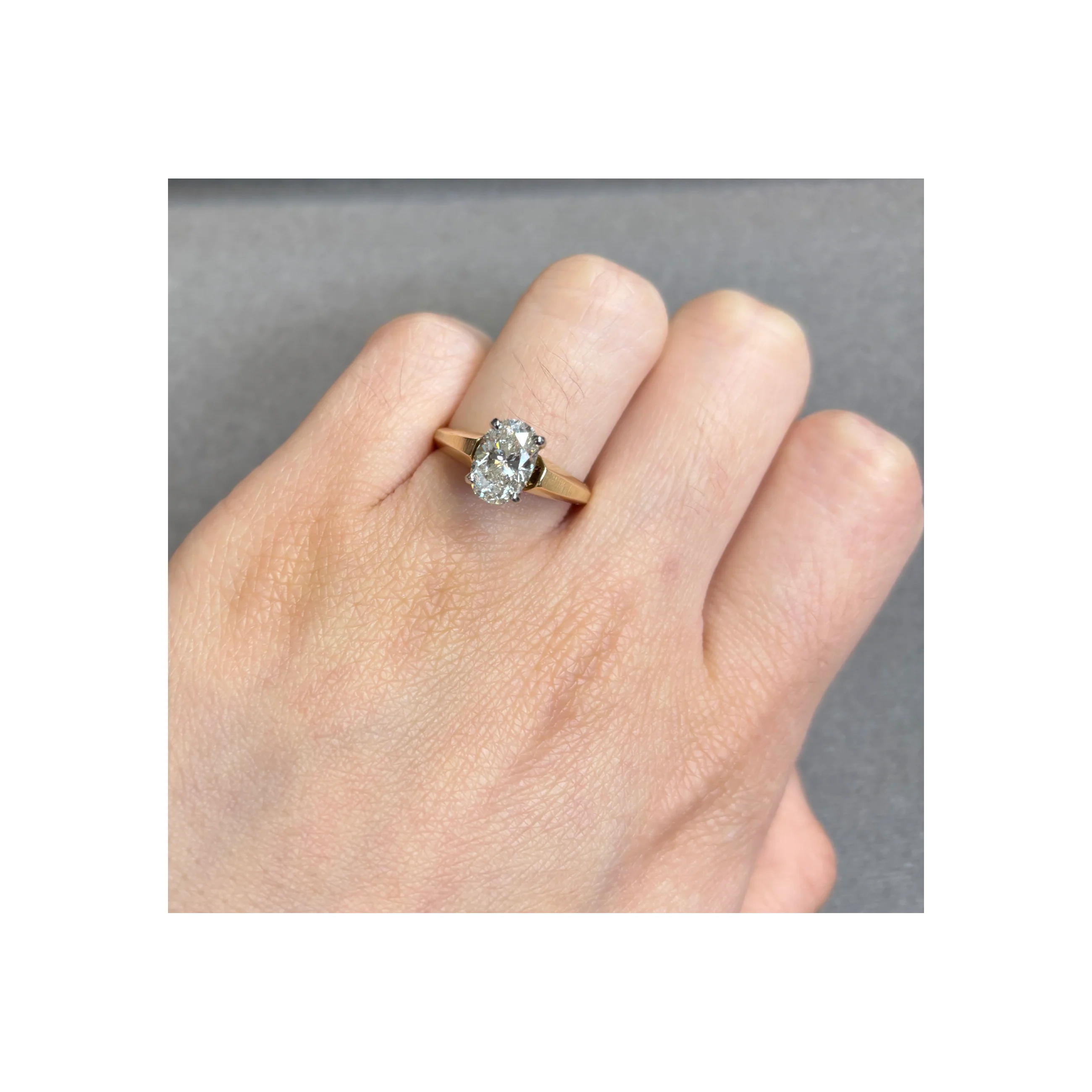 1.53 Carat Solitaire Diamond Ring - Image 2