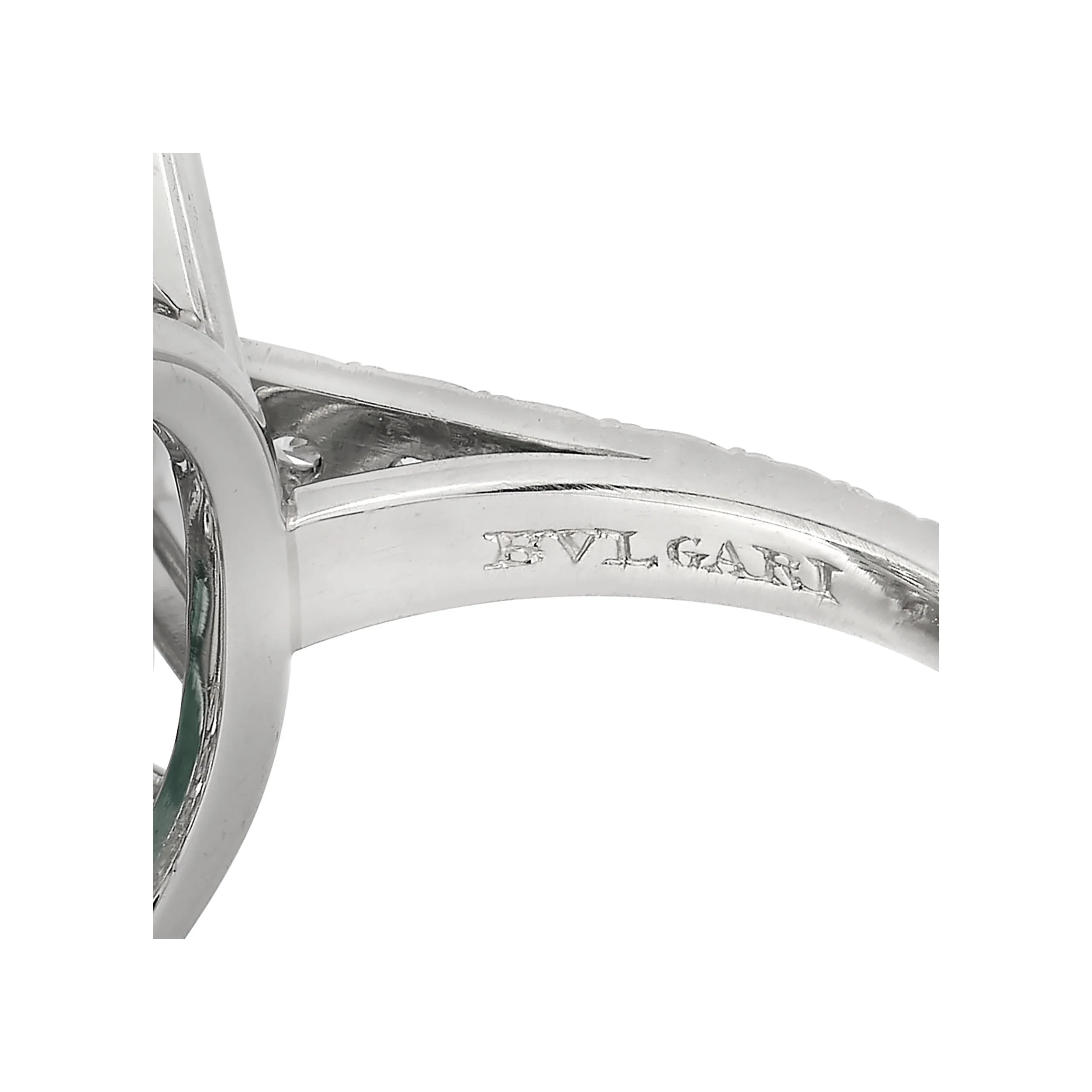 10.64 Carat Certified Colombian Emerald Ring by Bvlgari - Image 4
