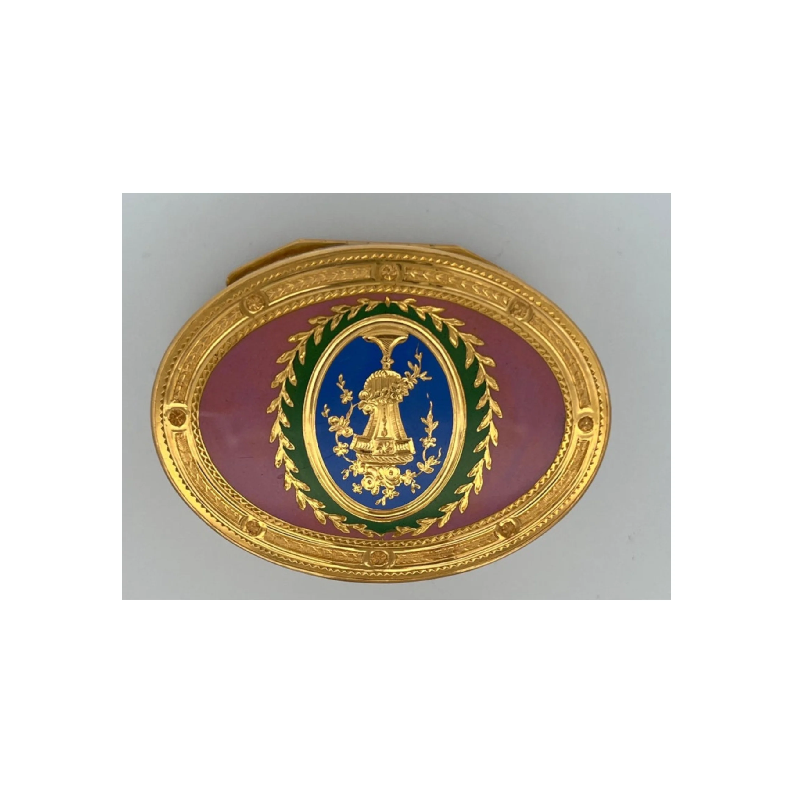 A Gold and Enamel German Snuff Box - Image 18