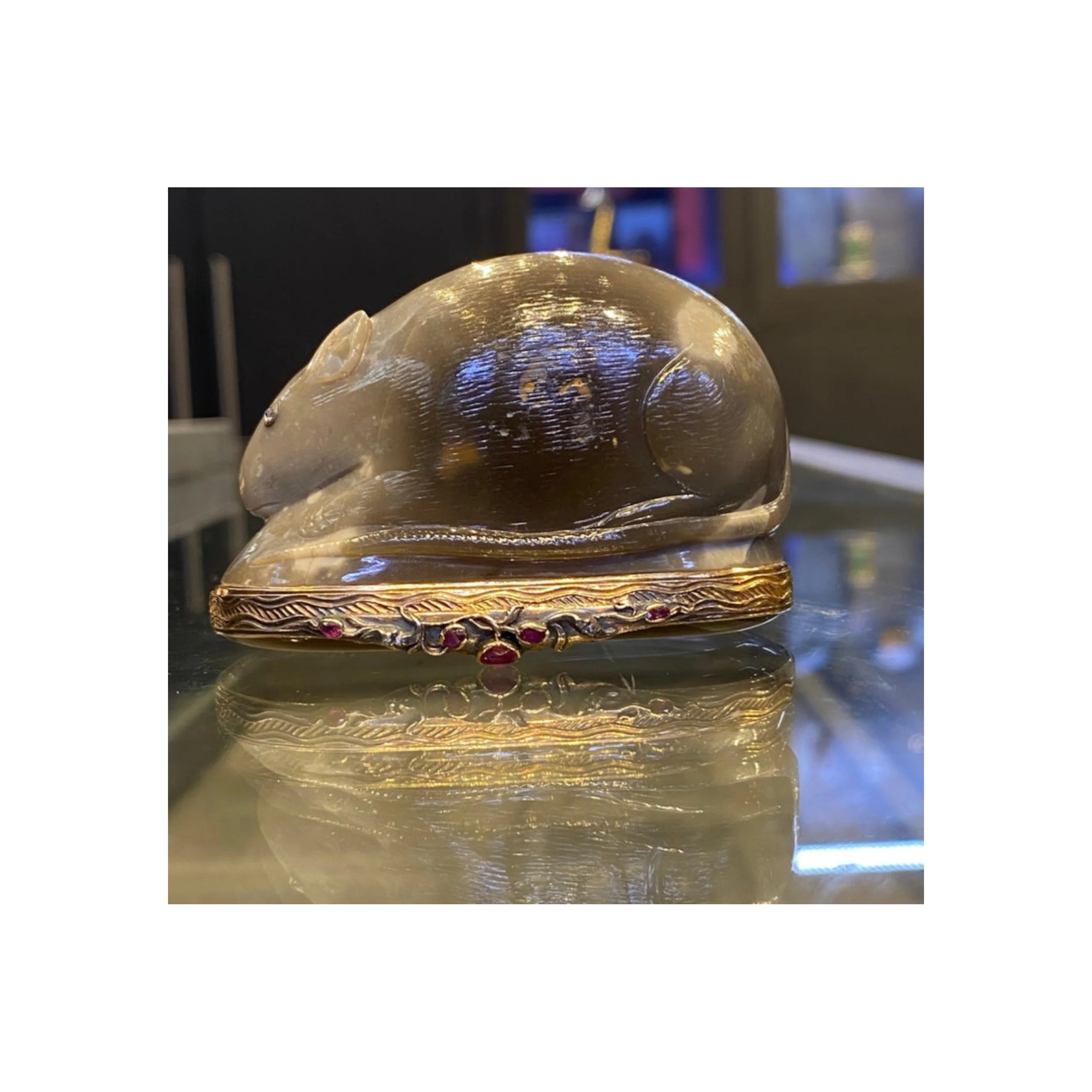 Agate Mouse Snuff Box - Image 14