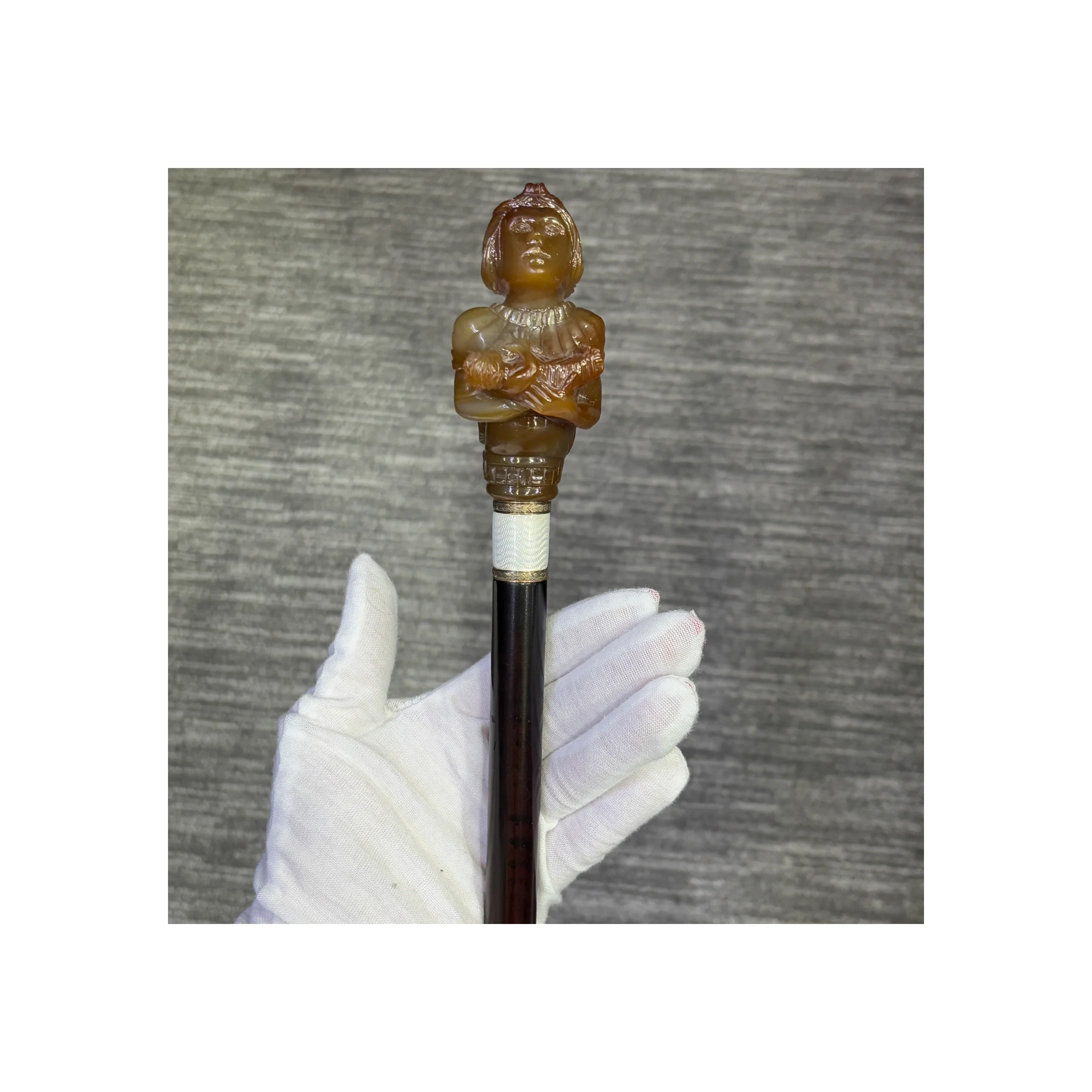 Agate Nursing Nereid Cane - Image 2