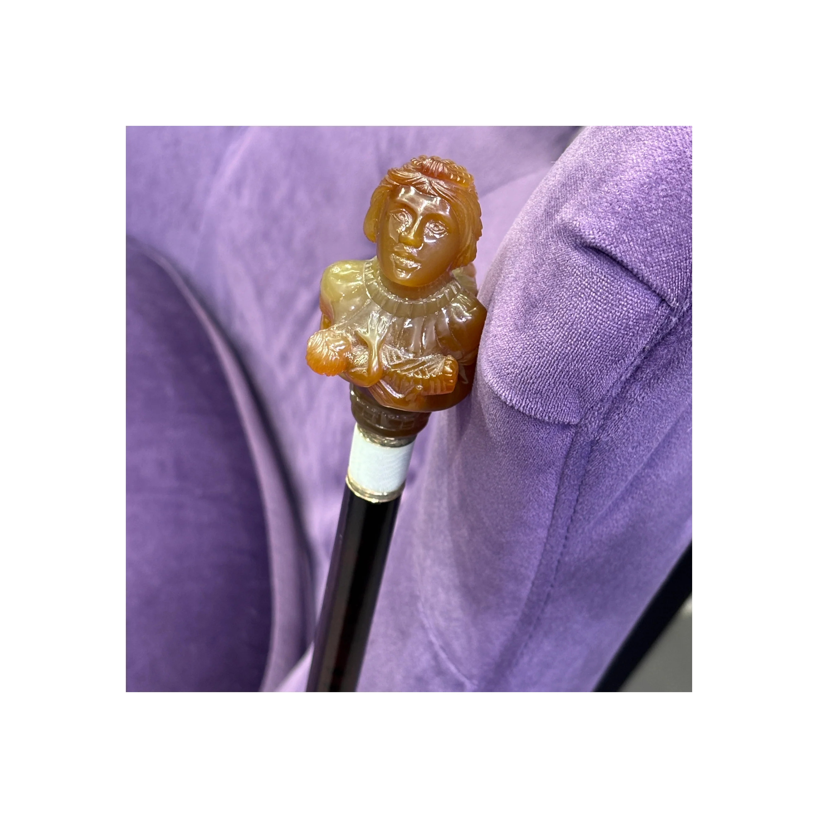 Agate Nursing Nereid Cane - Image 7