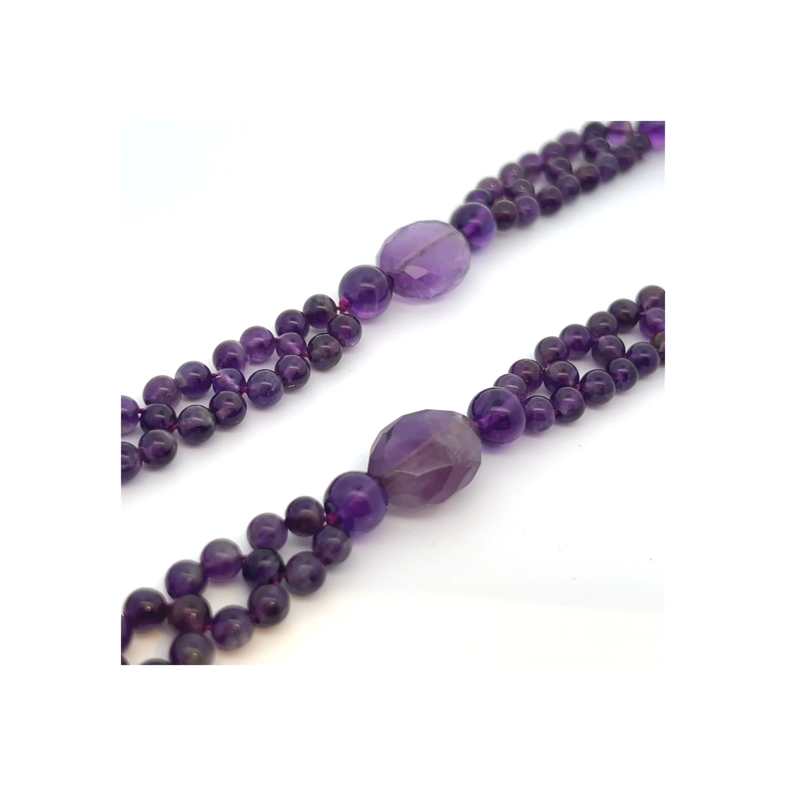 Amethyst Bead Necklace - Image 6