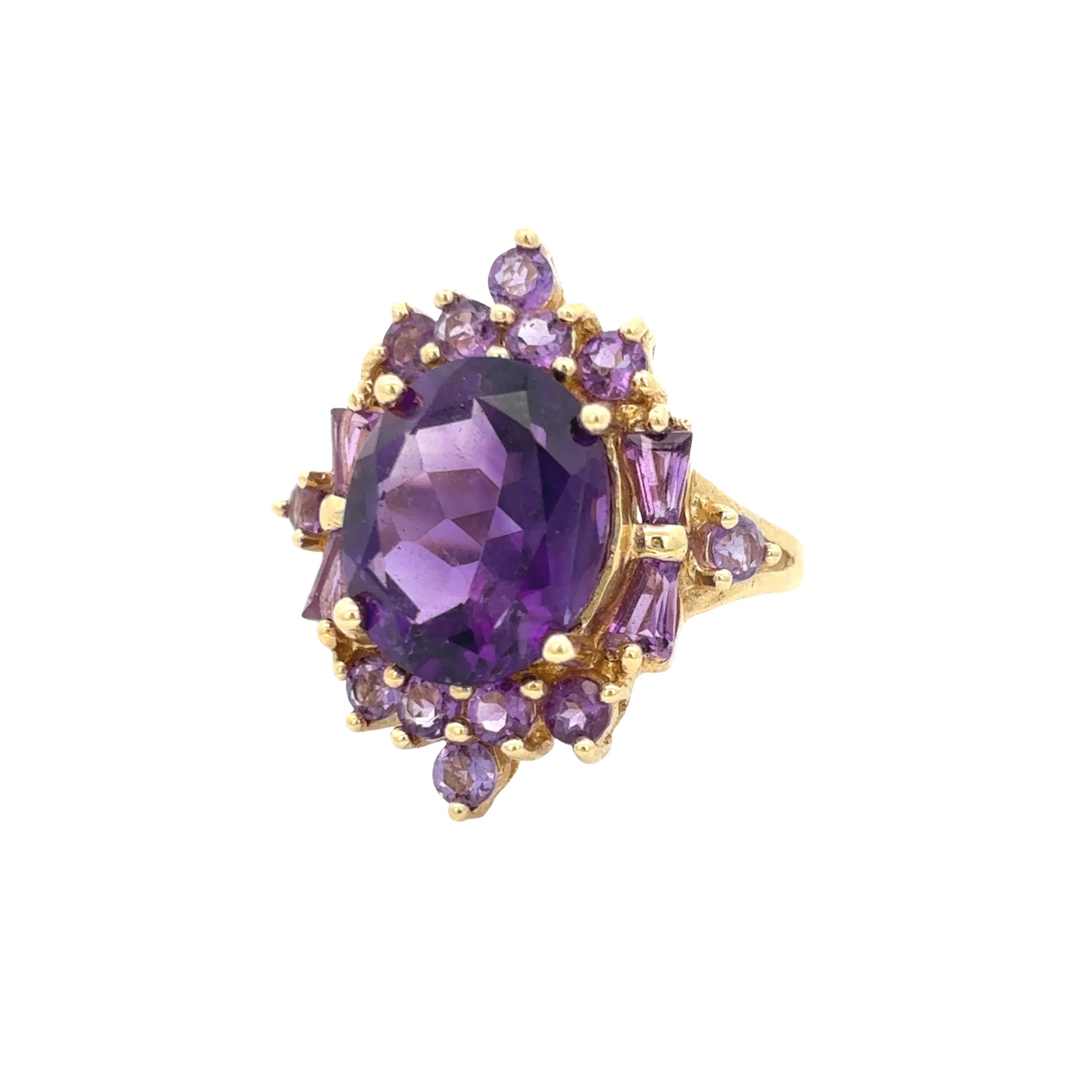 Amethyst Cocktail Ring