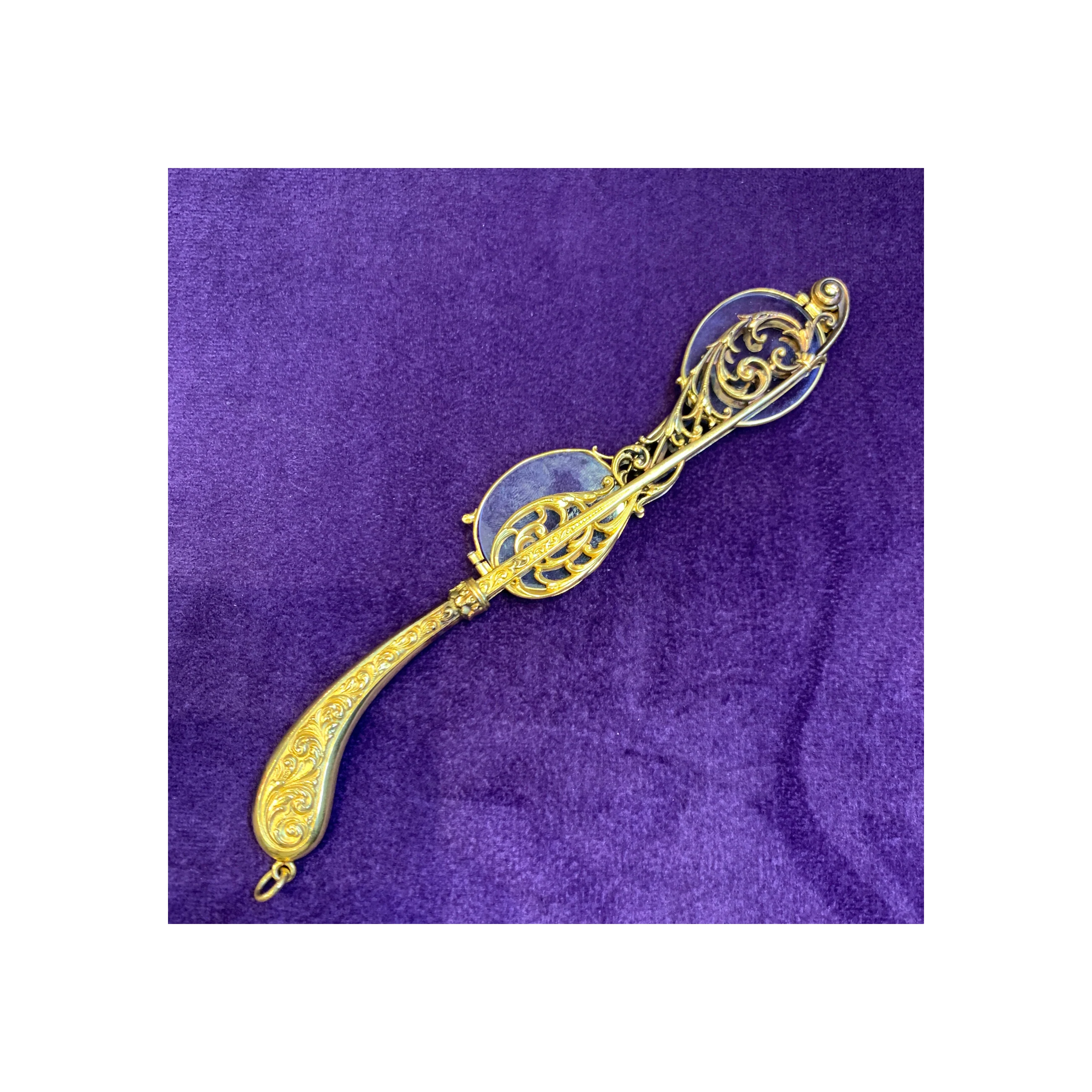 Antique Gold Lorgnette - Image 4