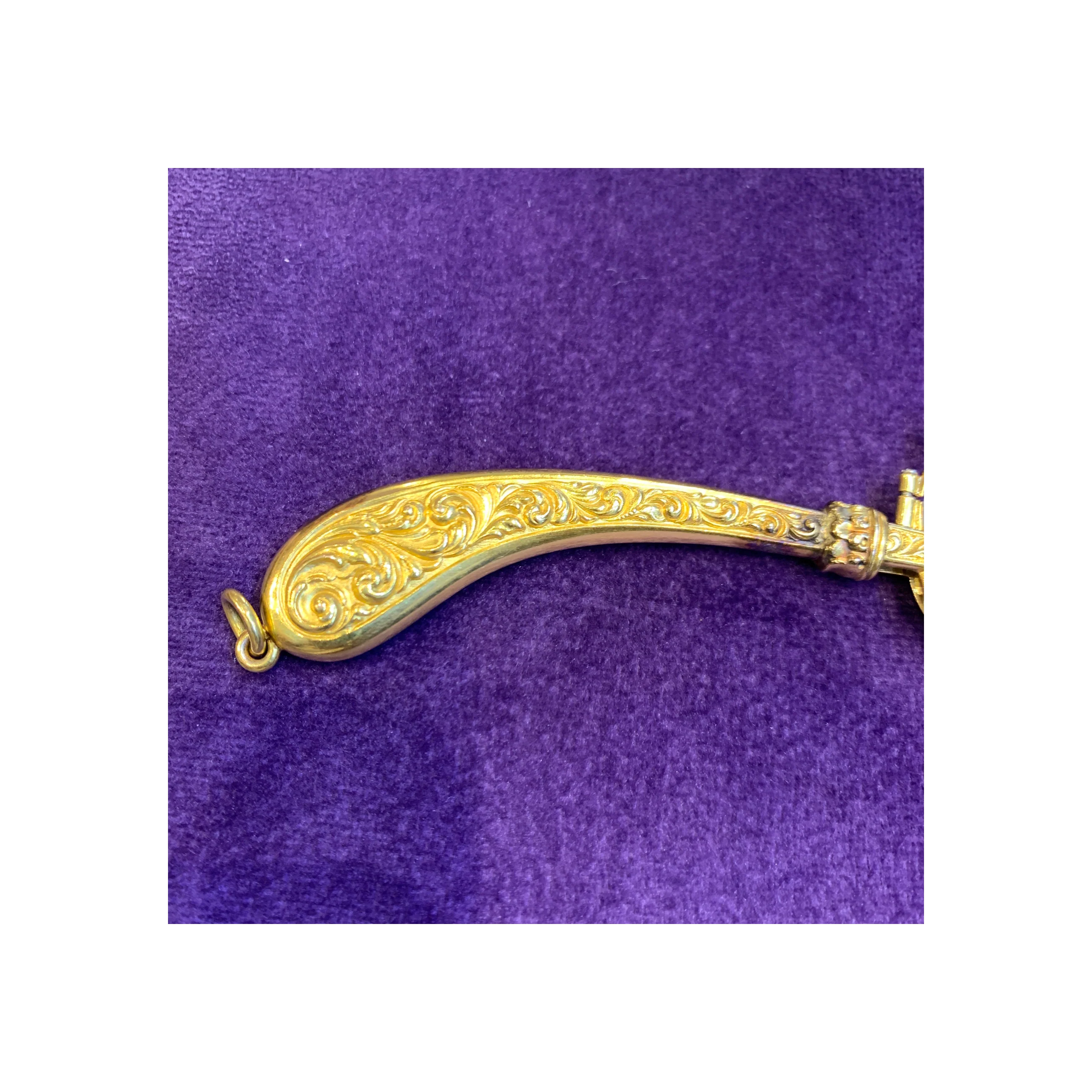 Antique Gold Lorgnette - Image 5