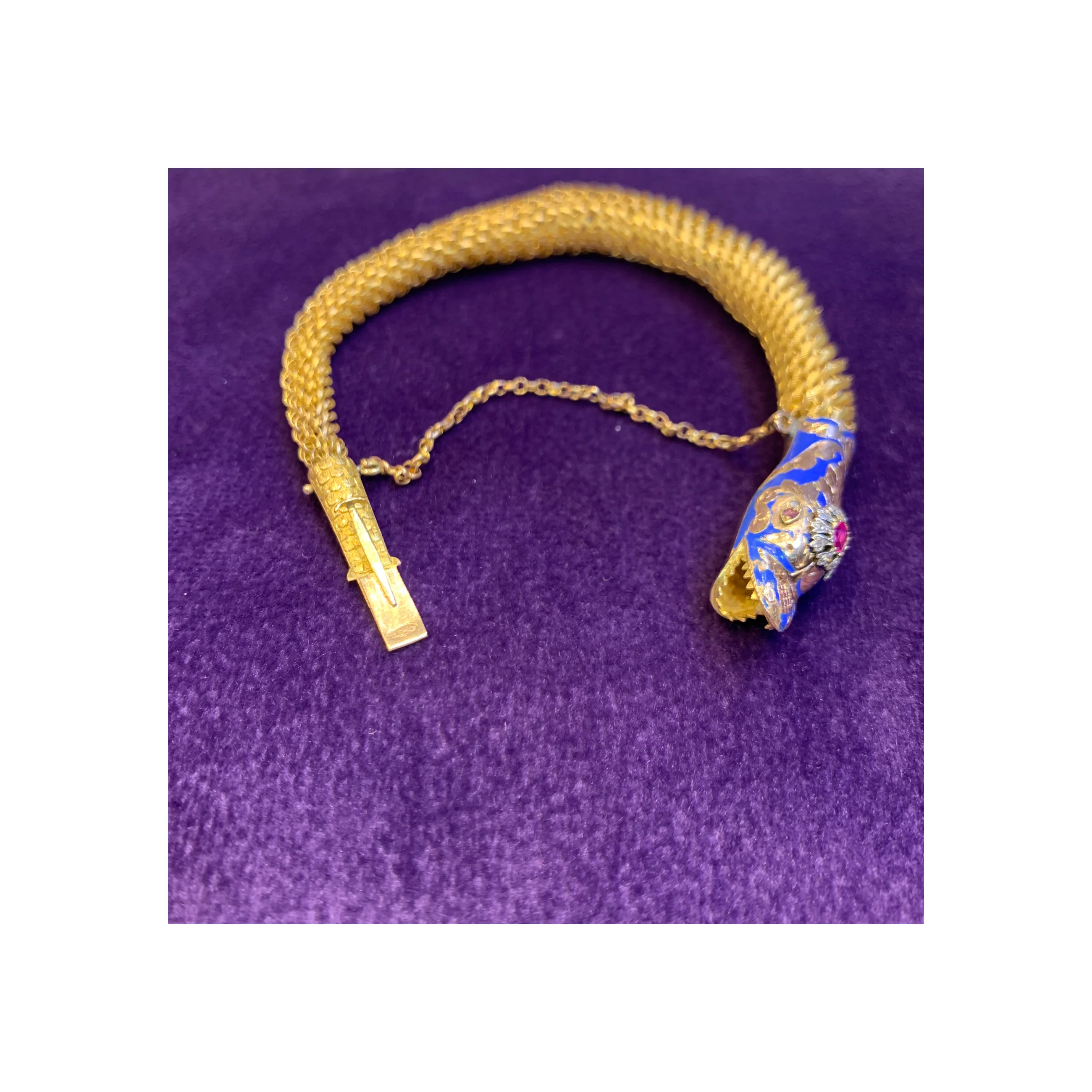 Antique Snake Bracelet - Image 6