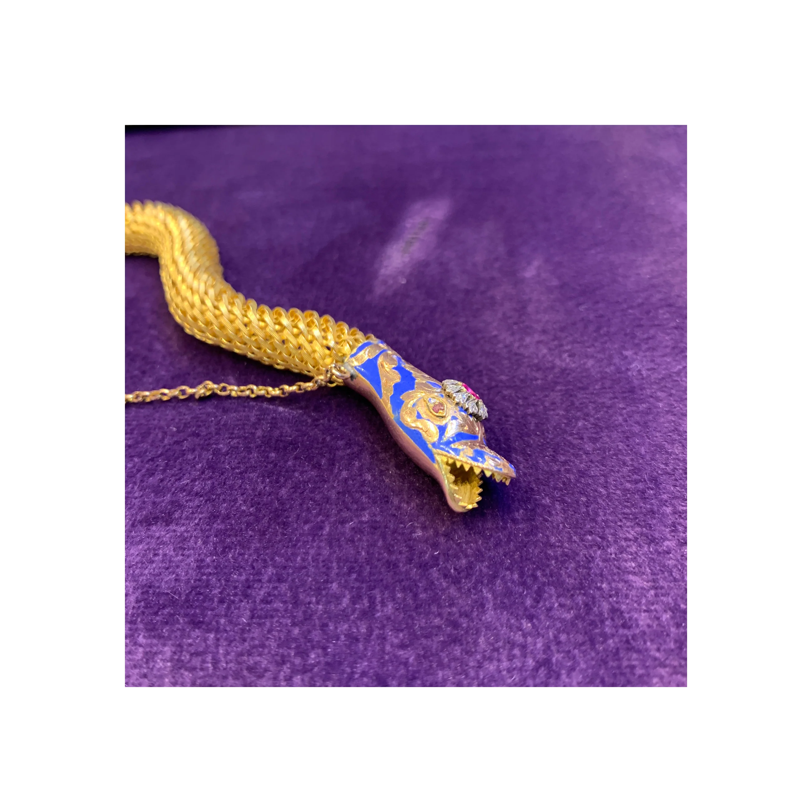 Antique Snake Bracelet - Image 9