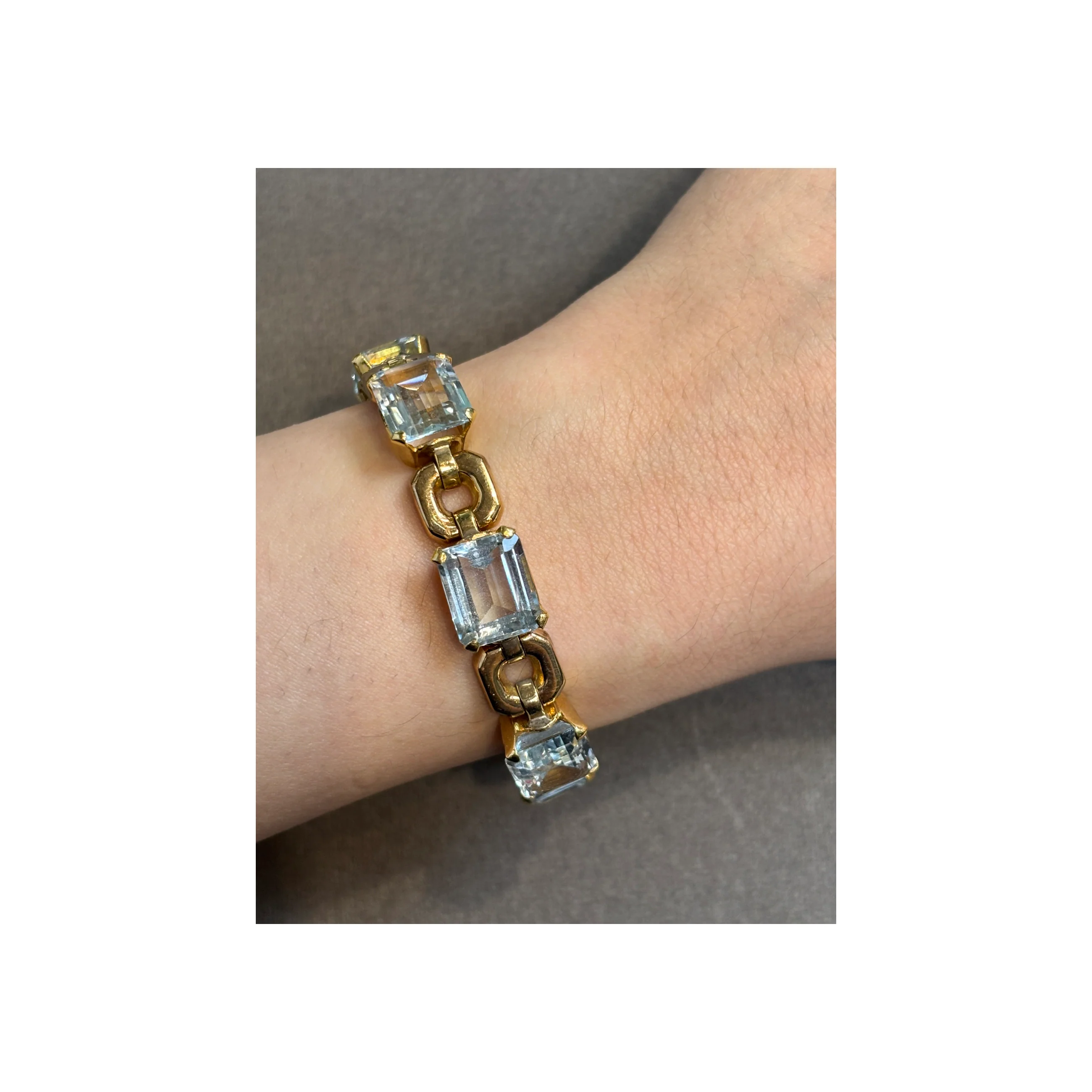 Aquamarine Bracelet - Image 2