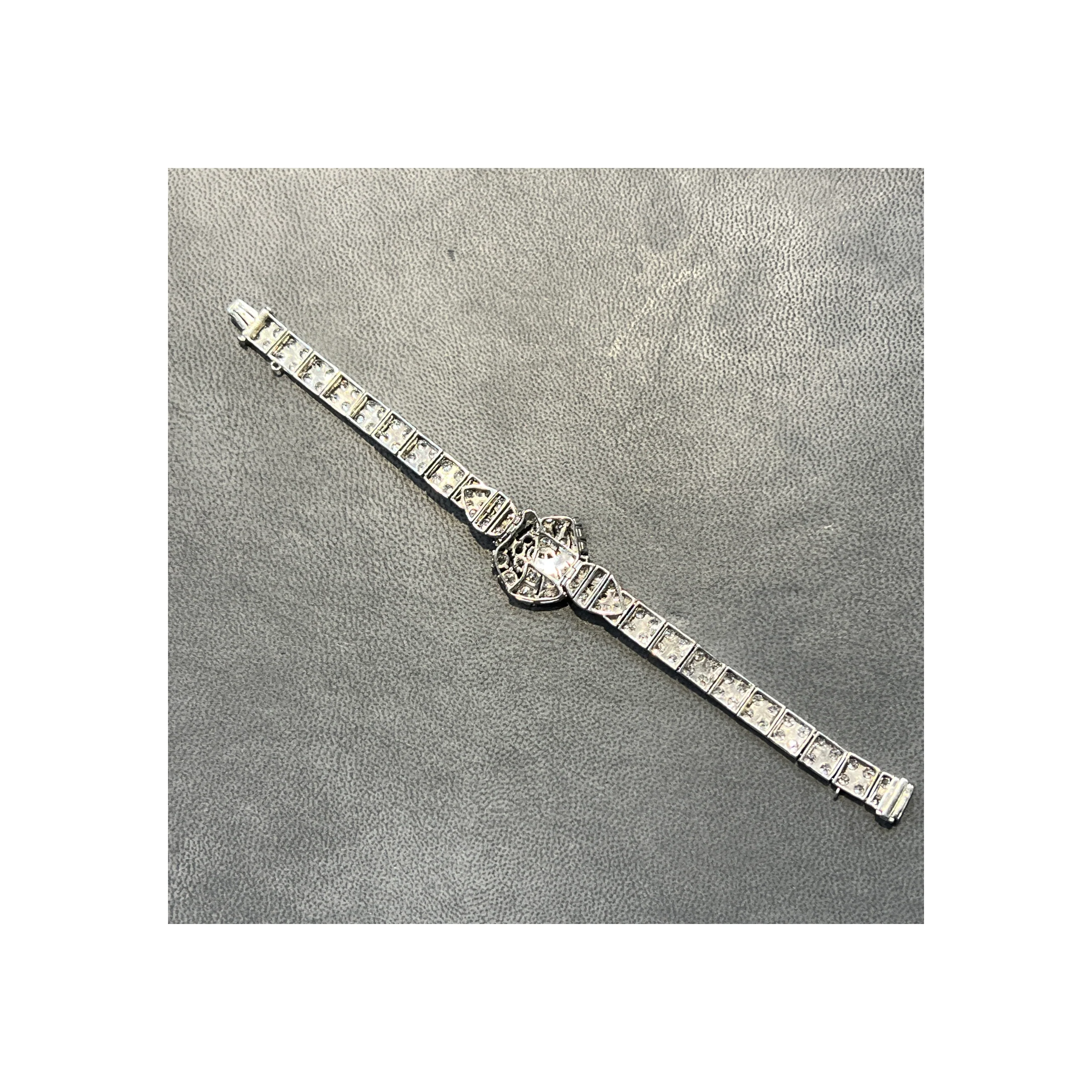 Art Deco Diamond Bracelet - Image 5