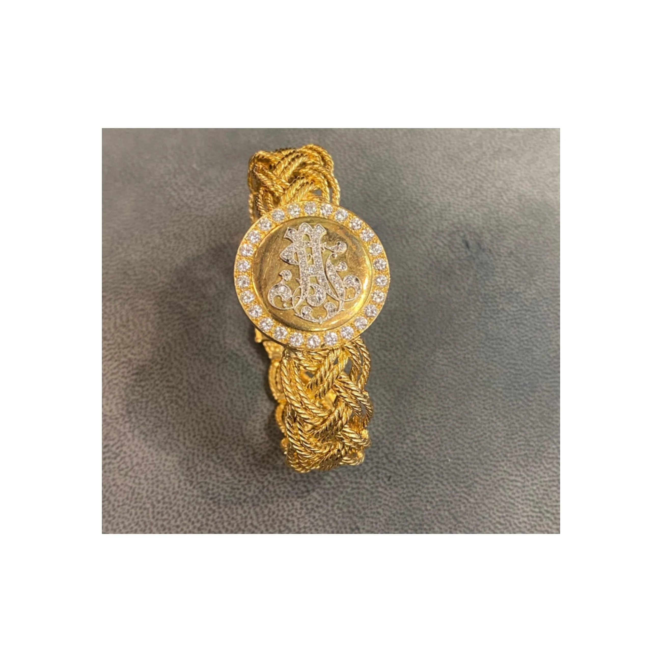 Boucheron Diamond Monogram Watch - Image 10