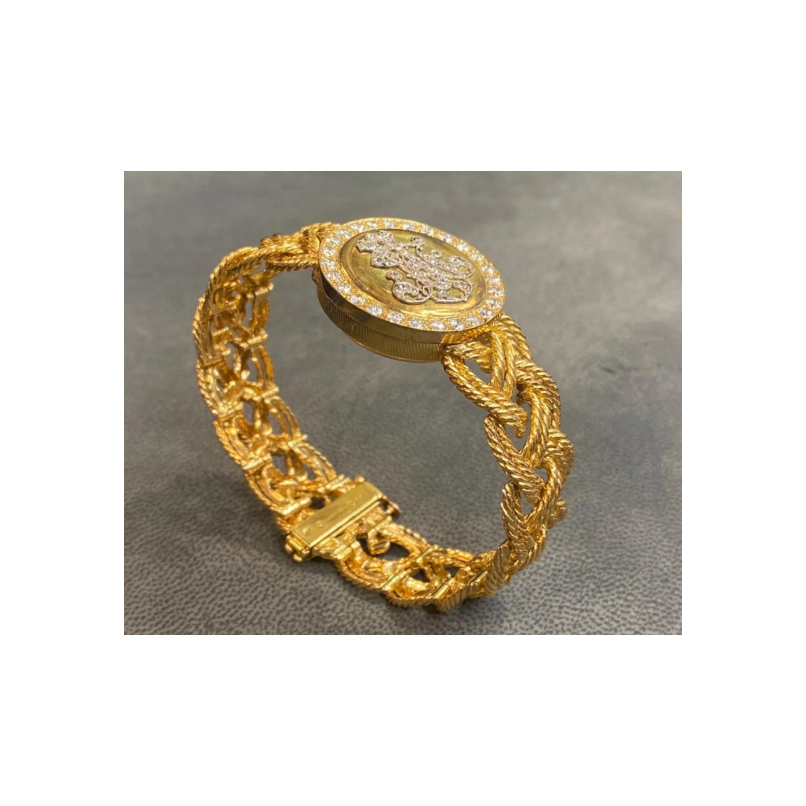 Boucheron Diamond Monogram Watch - Image 13