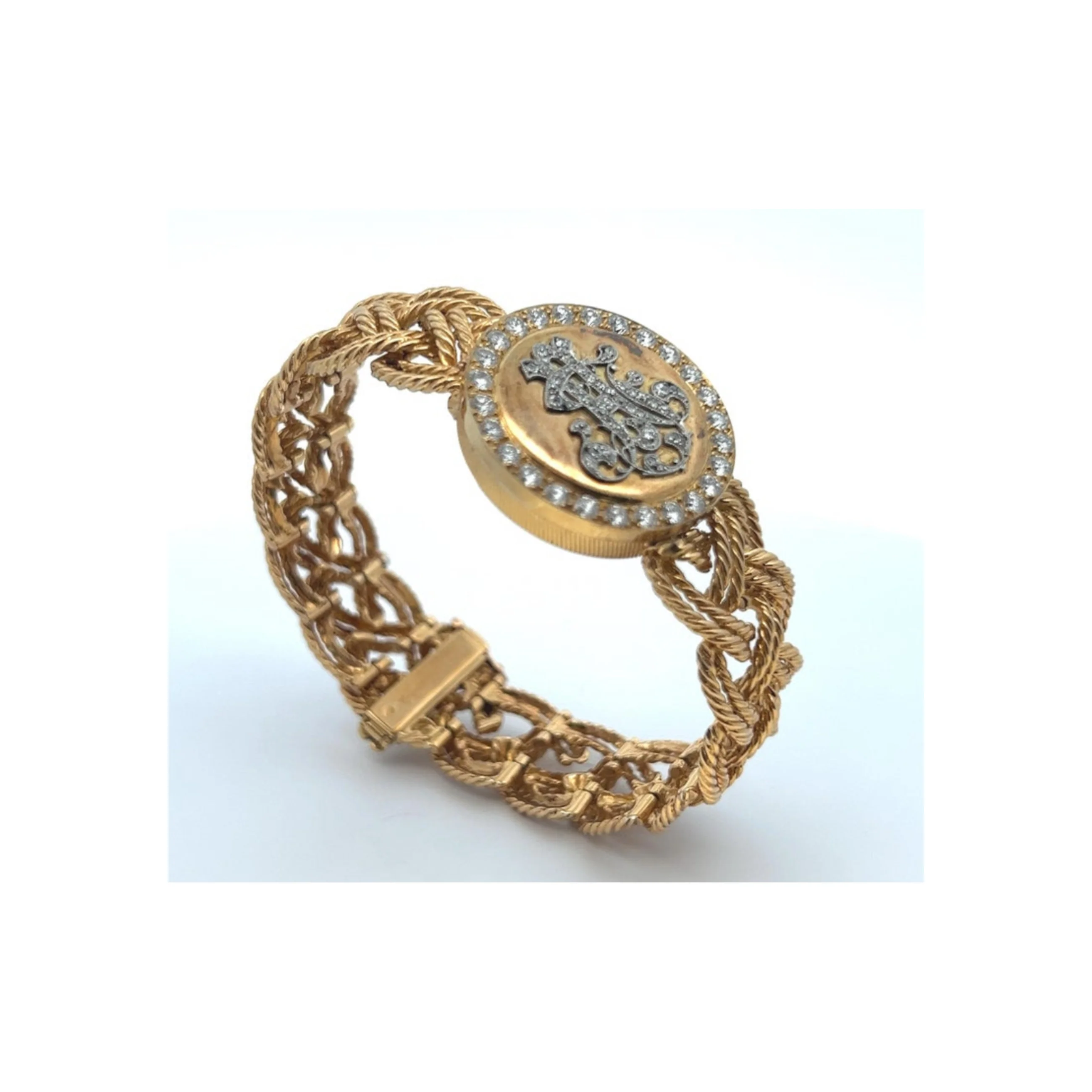 Boucheron Diamond Monogram Watch - Image 16