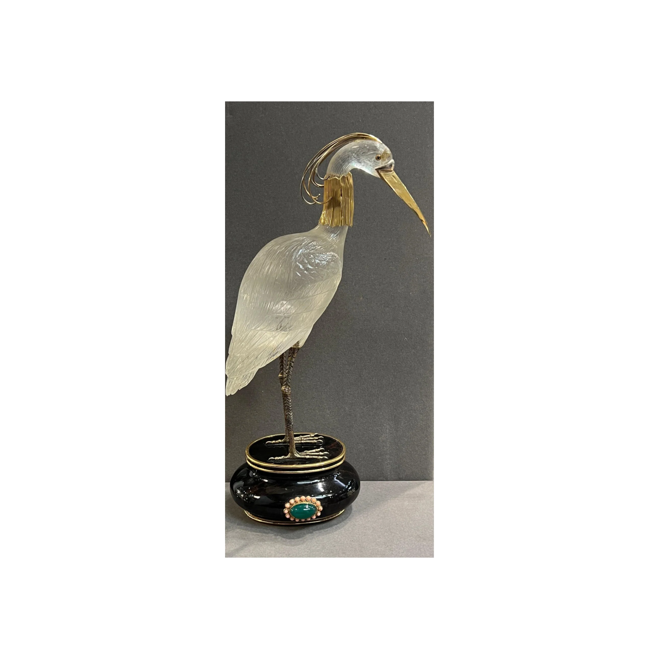 Boucheron Rock Crystal Heron - Image 10
