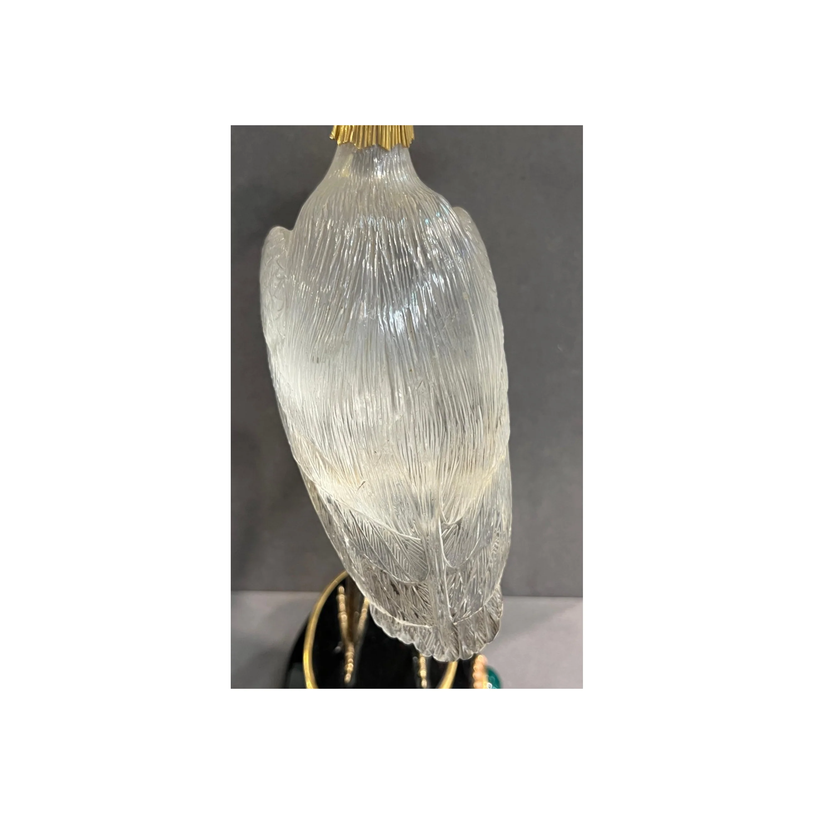 Boucheron Rock Crystal Heron - Image 8