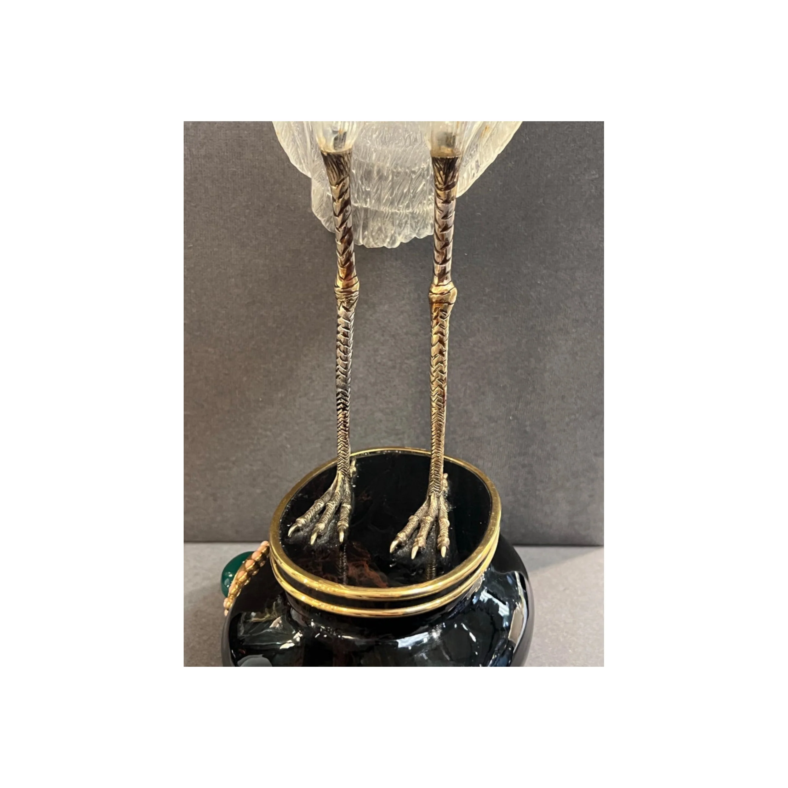 Boucheron Rock Crystal Heron - Image 9