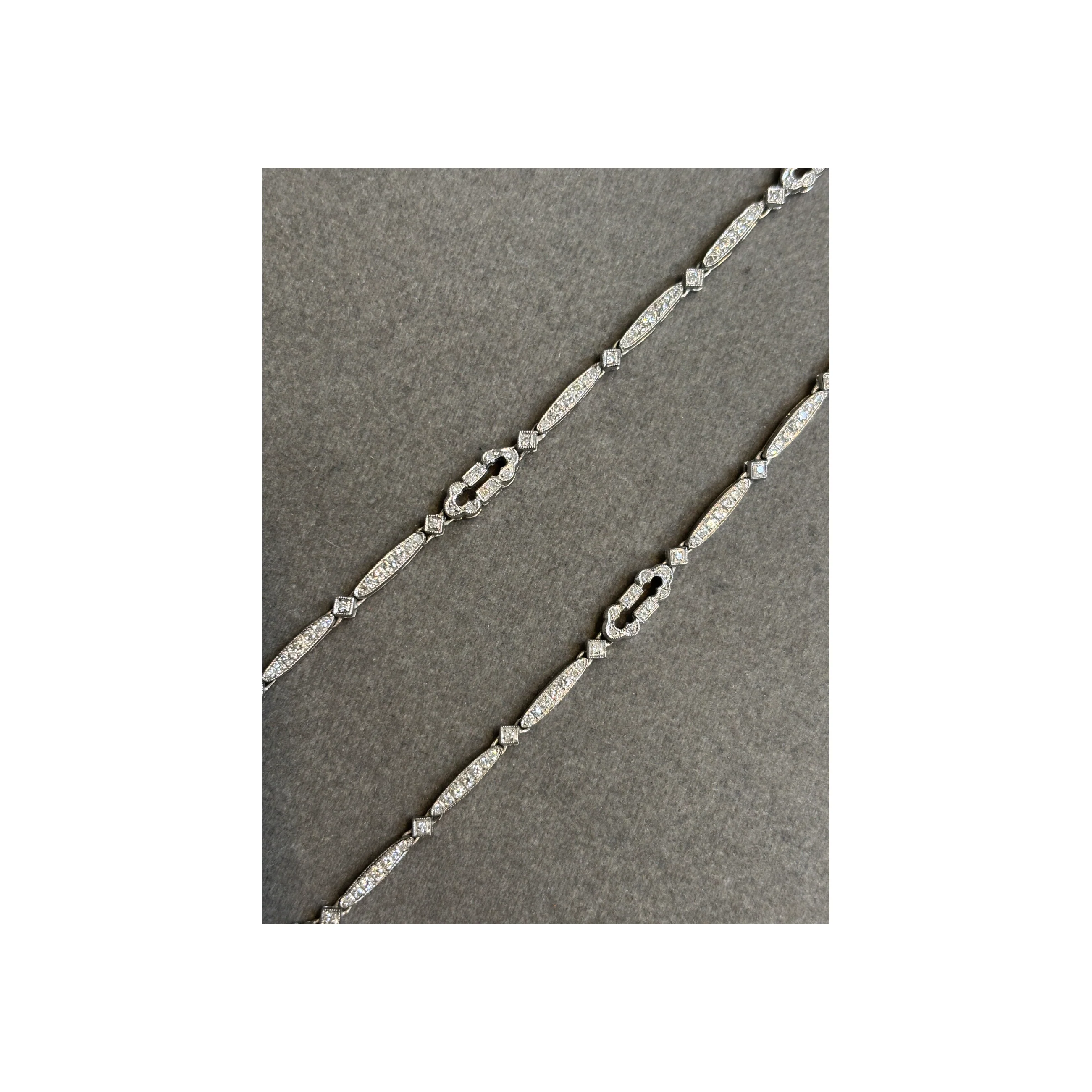 Cabochon Sapphire and Diamond Necklace - Image 6