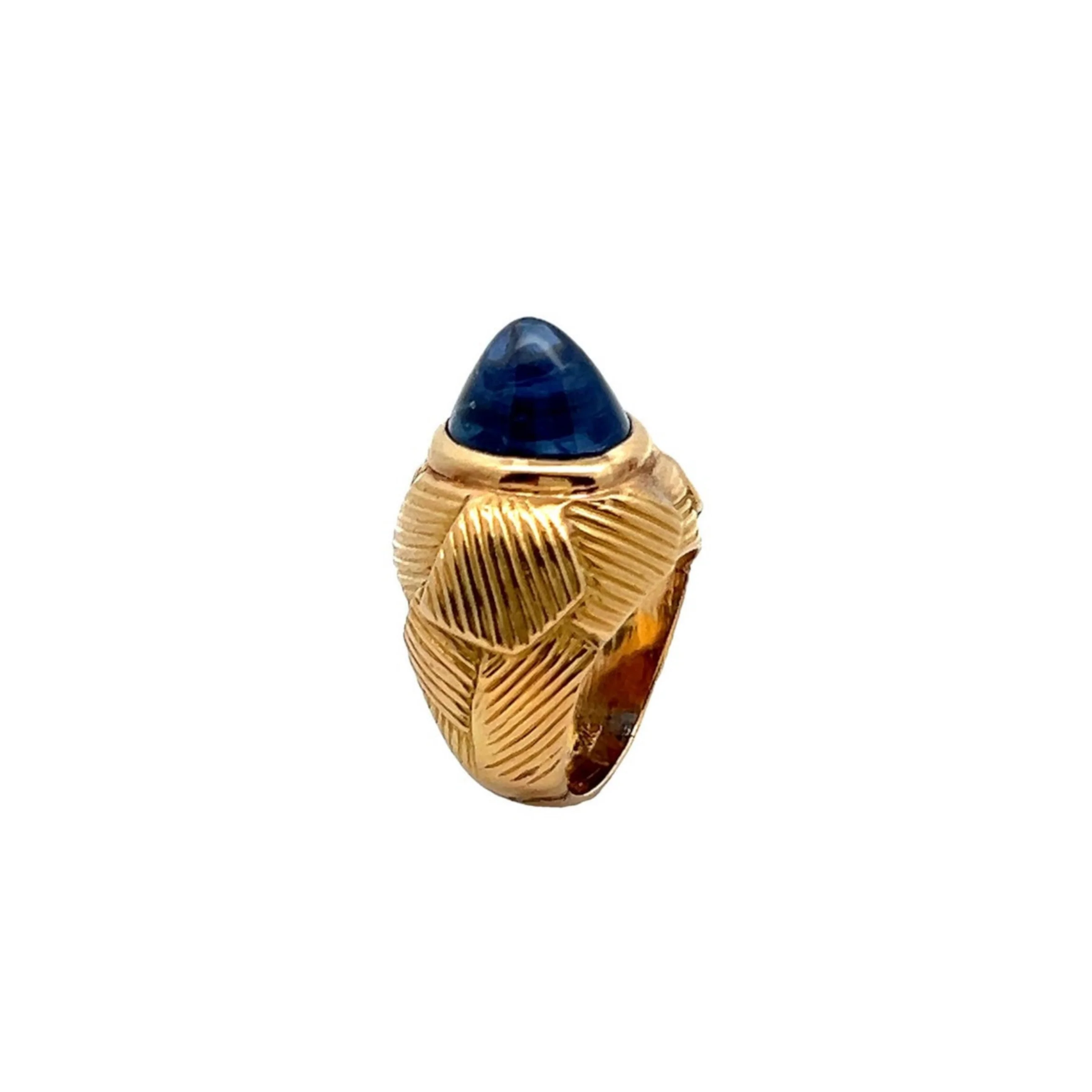 Cabochon Sapphire Ring - Image 7