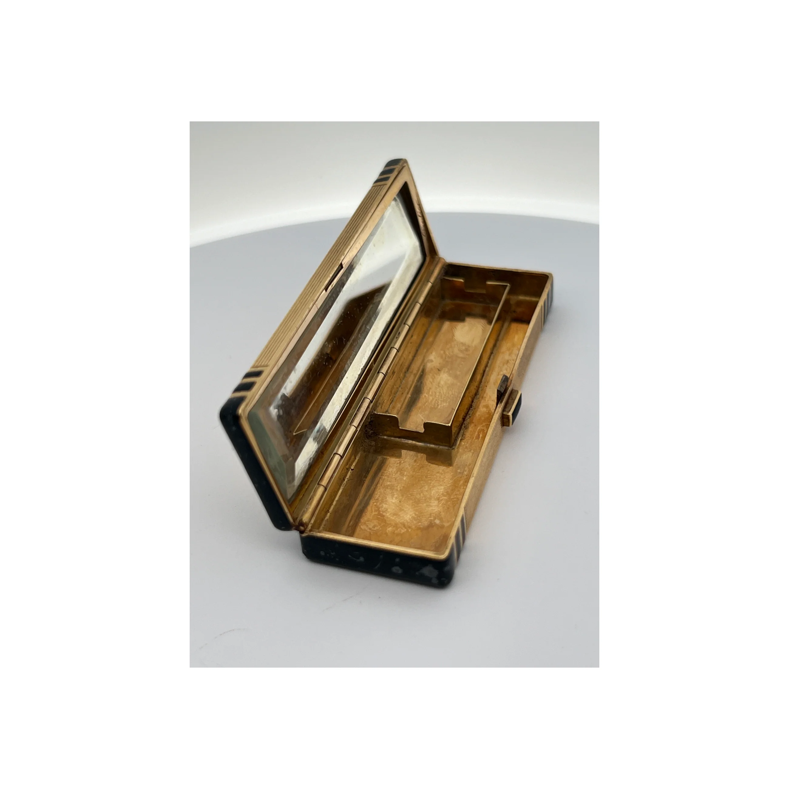 Cartier Art Deco Gold and Enamel Box - Image 5