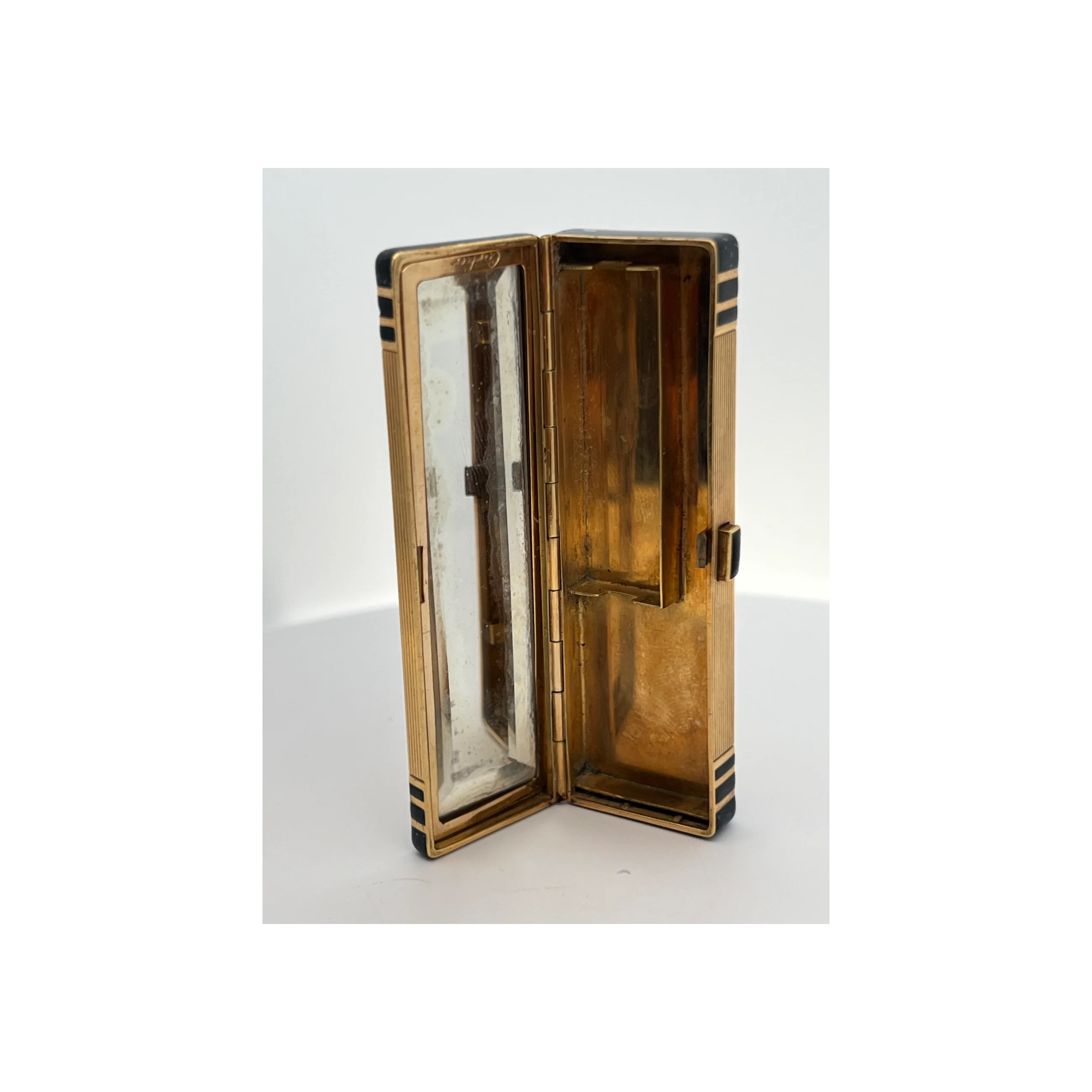 Cartier Art Deco Gold and Enamel Box - Image 7