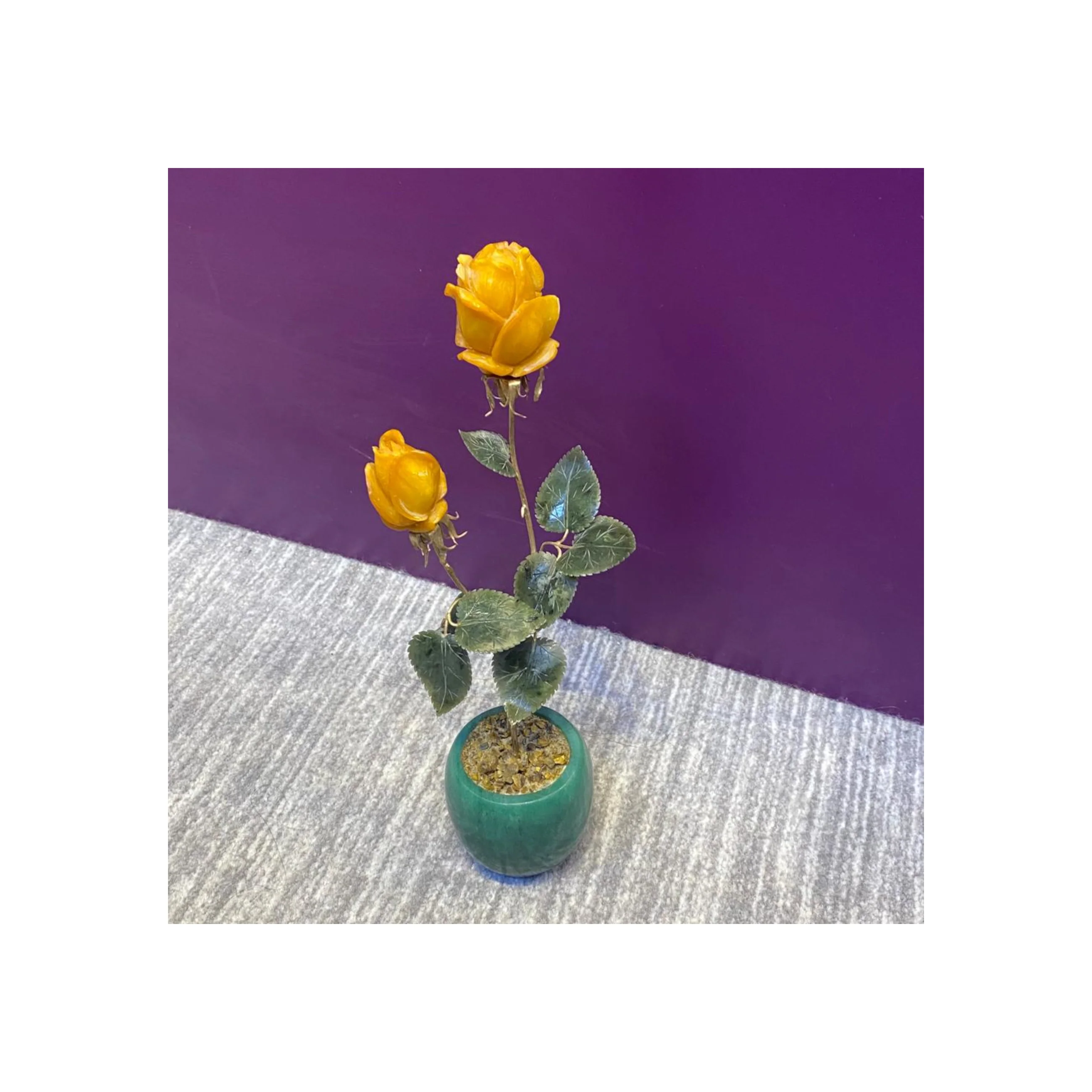 Cartier Art Deco Multi Gem Flower Pot - Image 3
