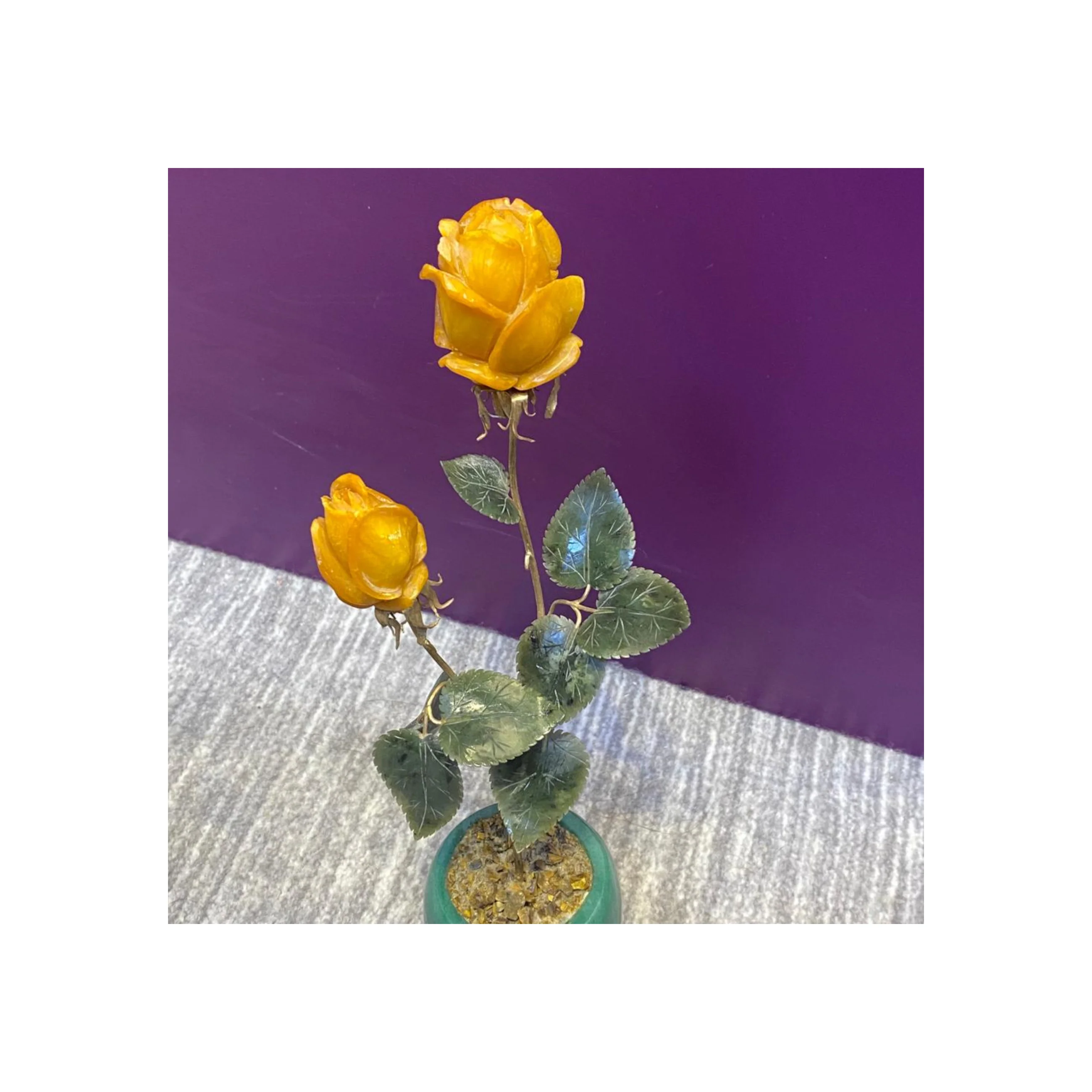 Cartier Art Deco Multi Gem Flower Pot - Image 4