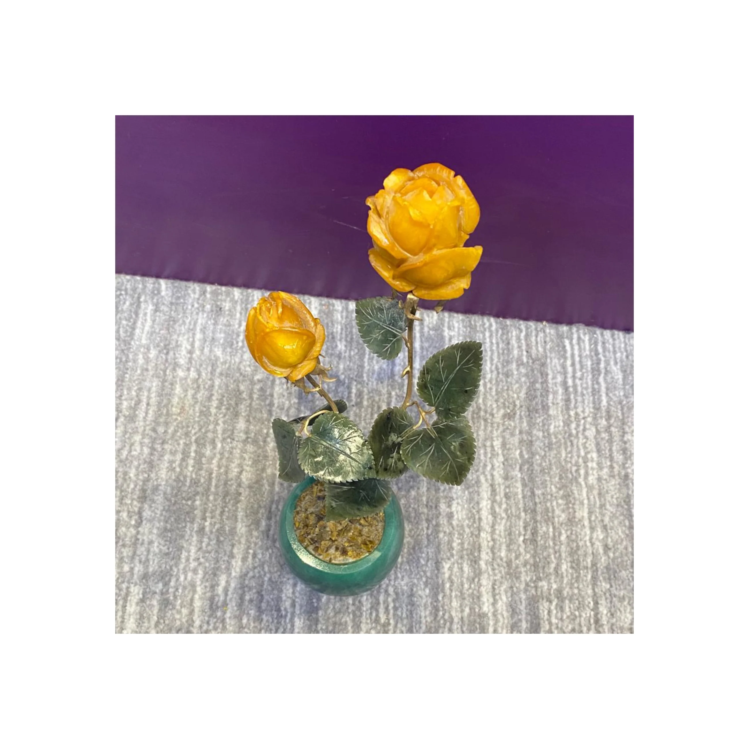 Cartier Art Deco Multi Gem Flower Pot - Image 5