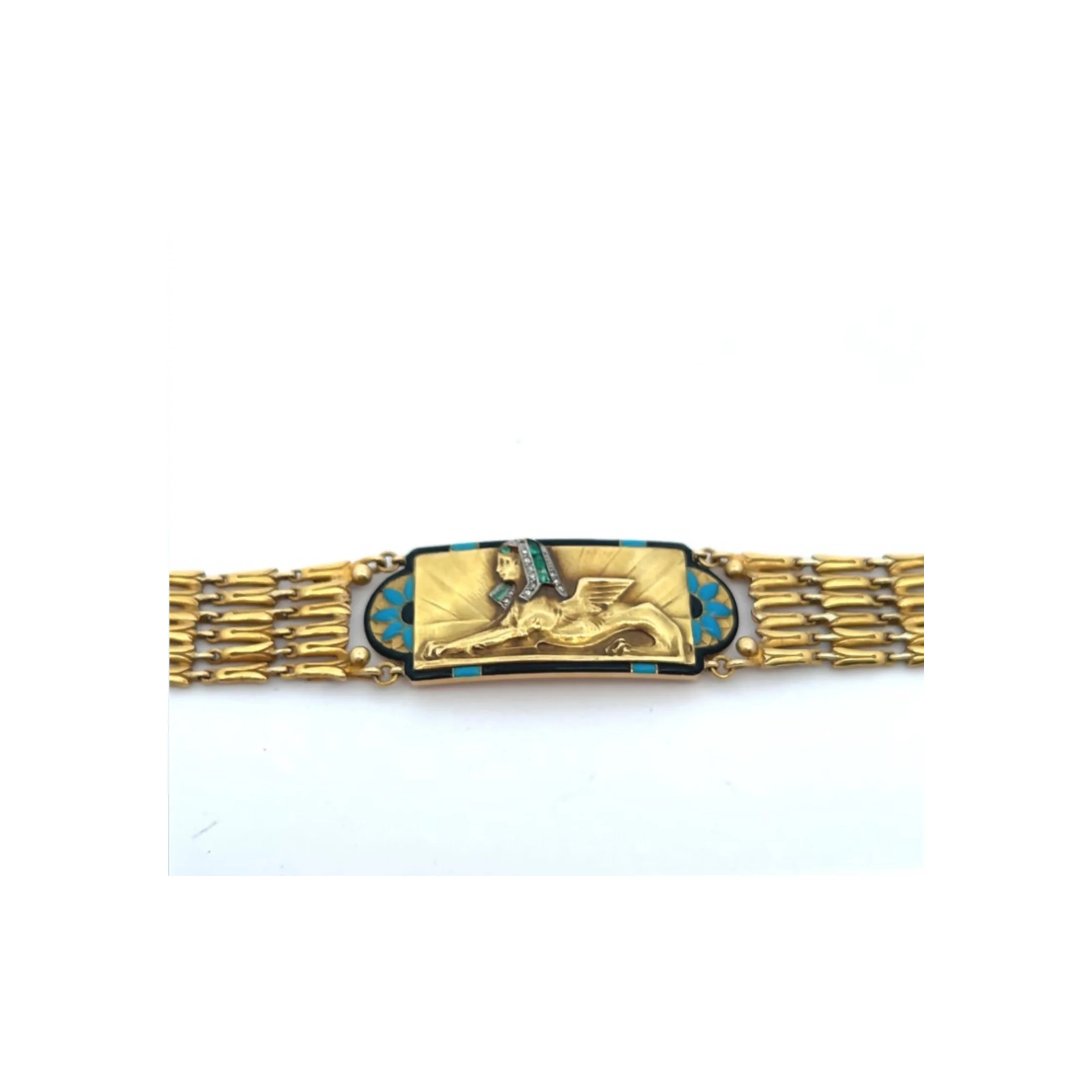 Cartier Egyptian Revival Bracelet - Image 10