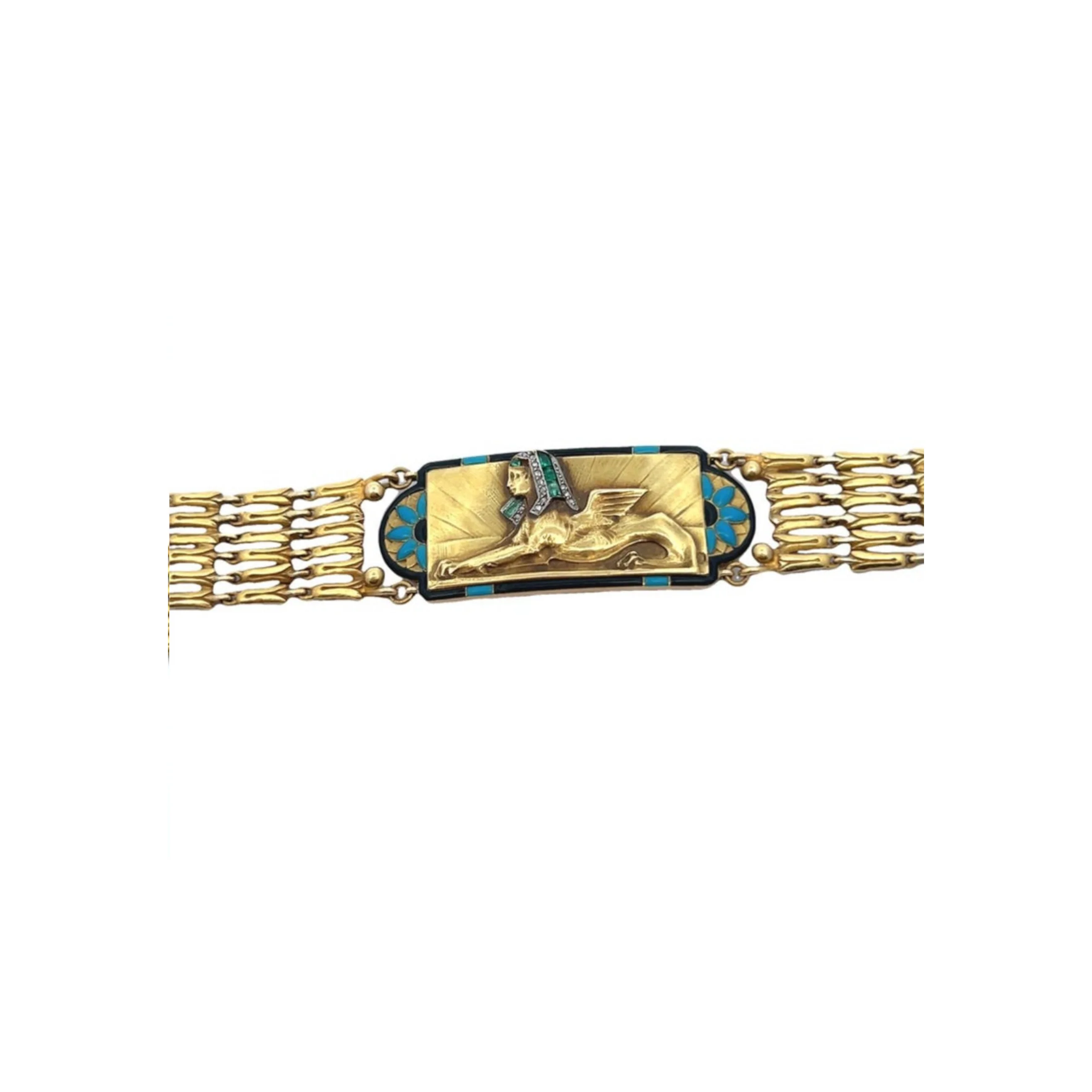 Cartier Egyptian Revival Bracelet - Image 11