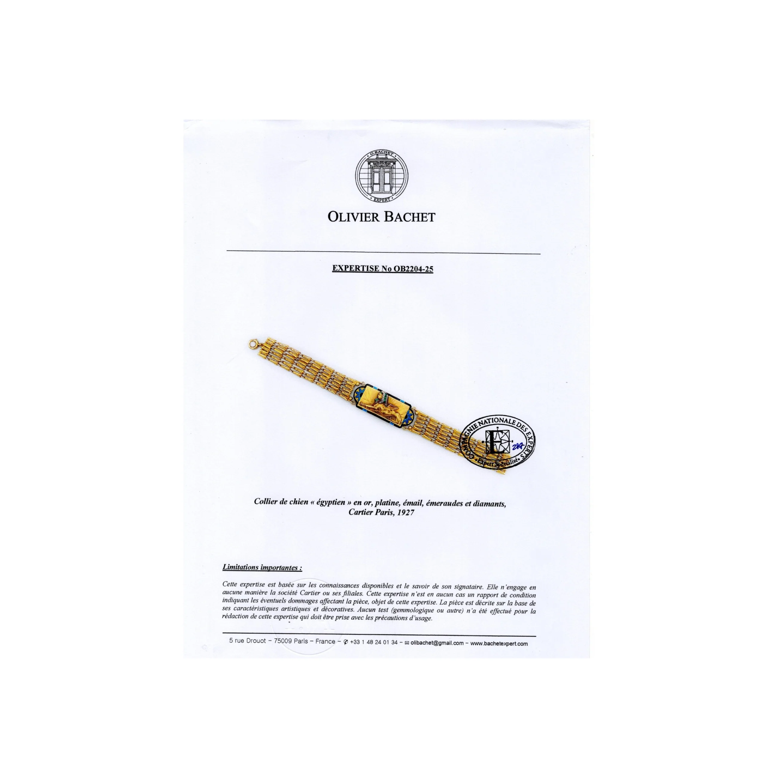 Cartier Egyptian Revival Bracelet - Image 13