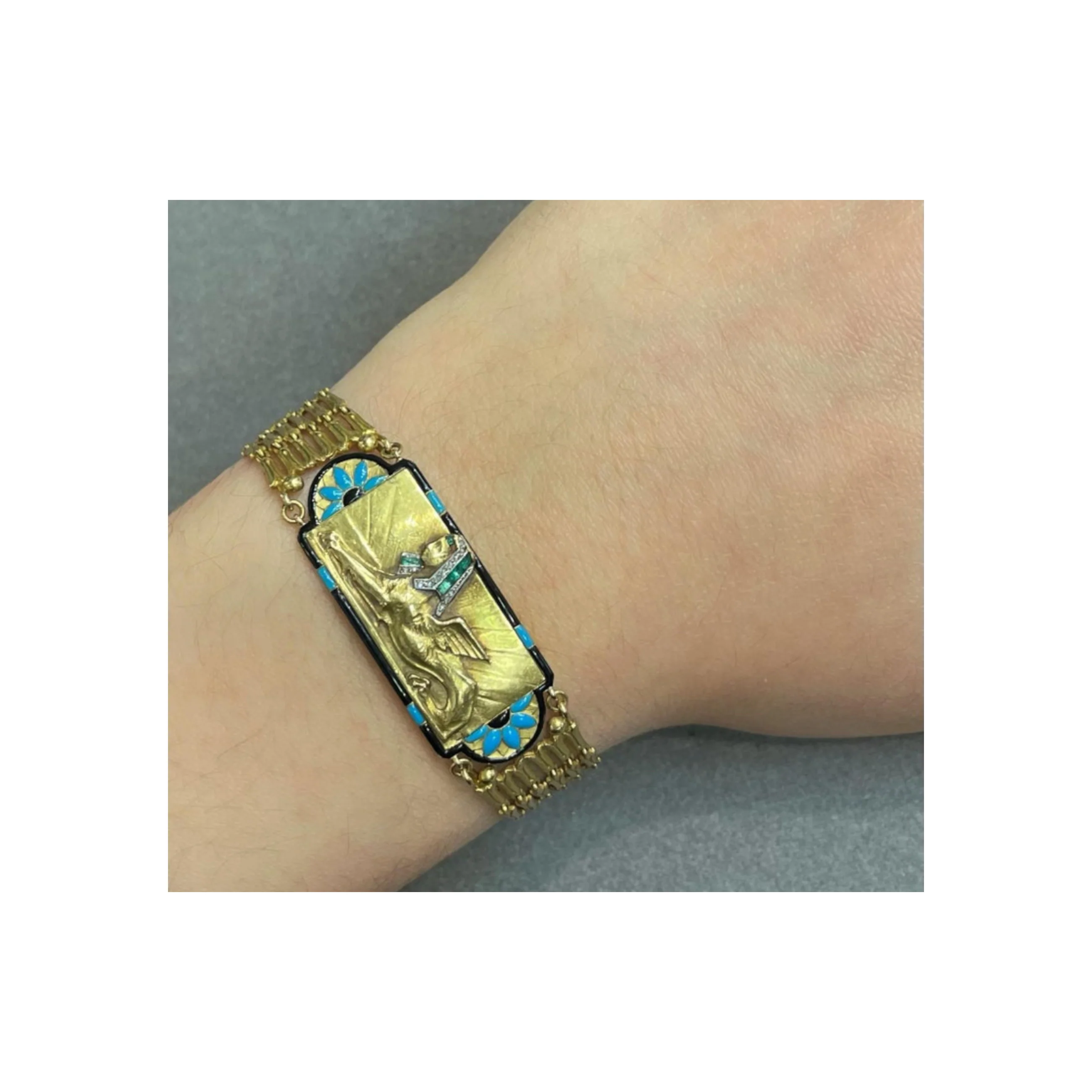 Cartier Egyptian Revival Bracelet - Image 3