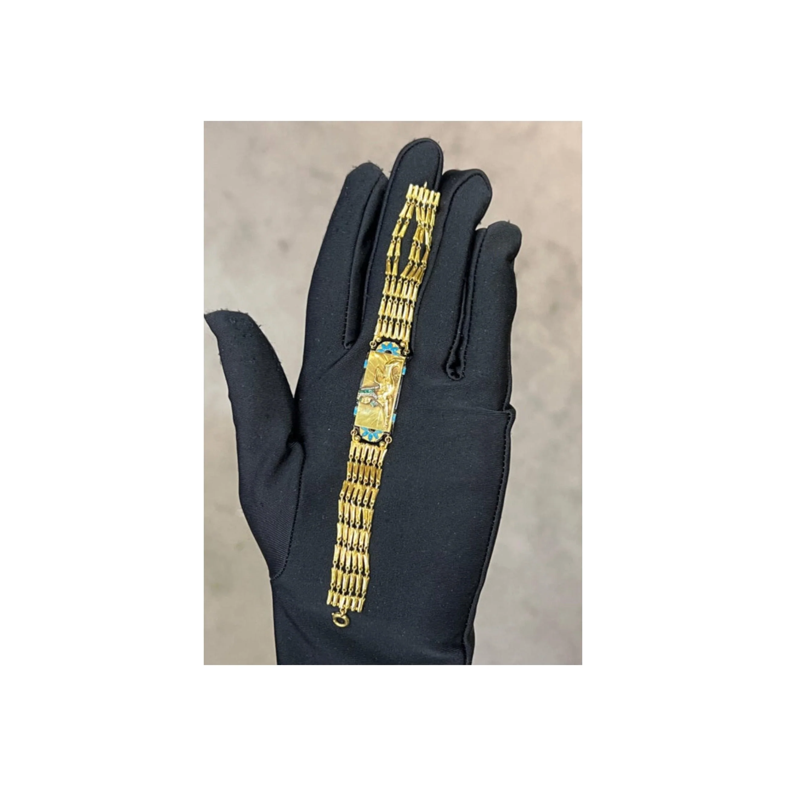 Cartier Egyptian Revival Bracelet - Image 4