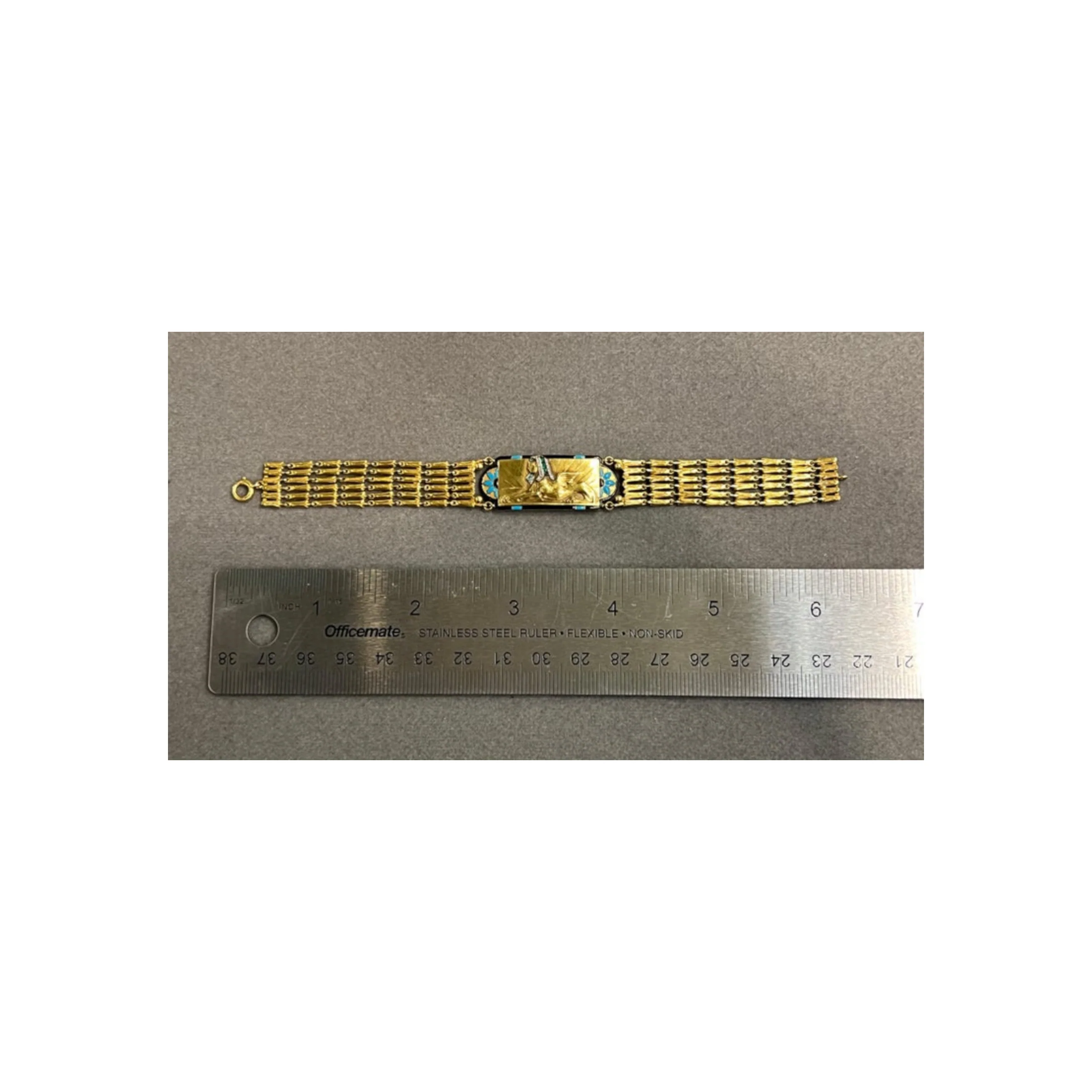 Cartier Egyptian Revival Bracelet - Image 6