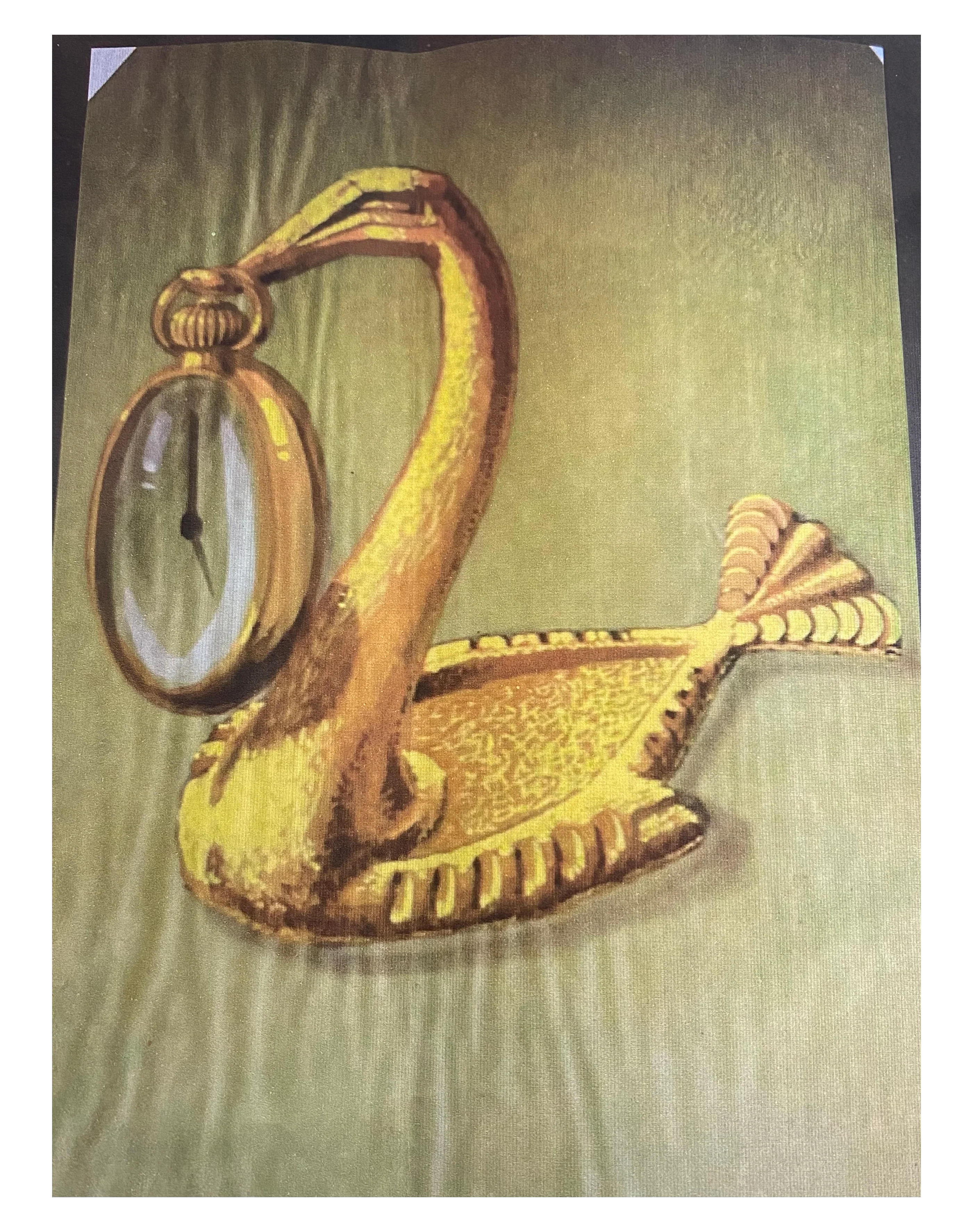 Cartier Gold Bird Ashtray and Pocket Watch Holder - Image 10