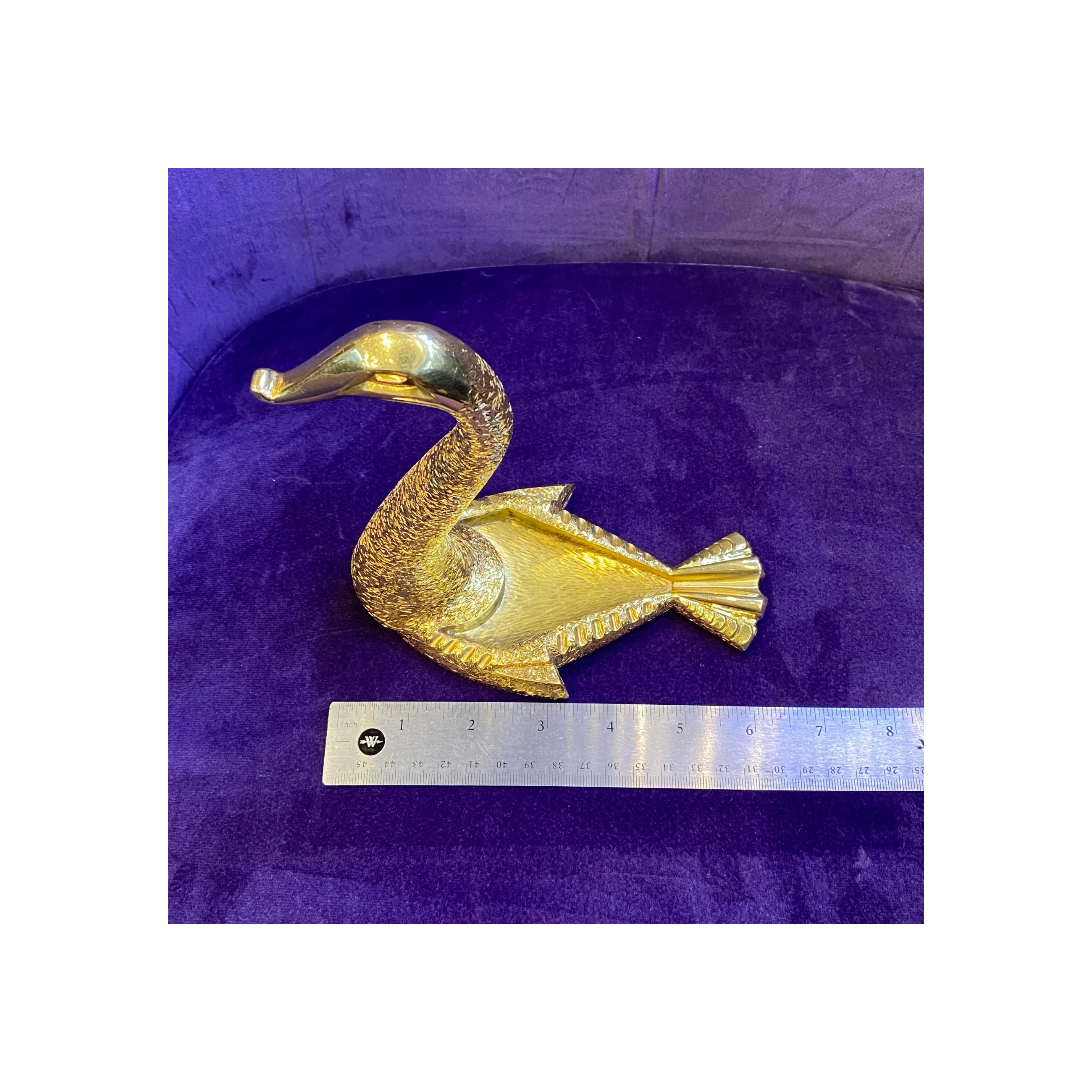 Cartier Gold Bird Ashtray and Pocket Watch Holder - Image 7