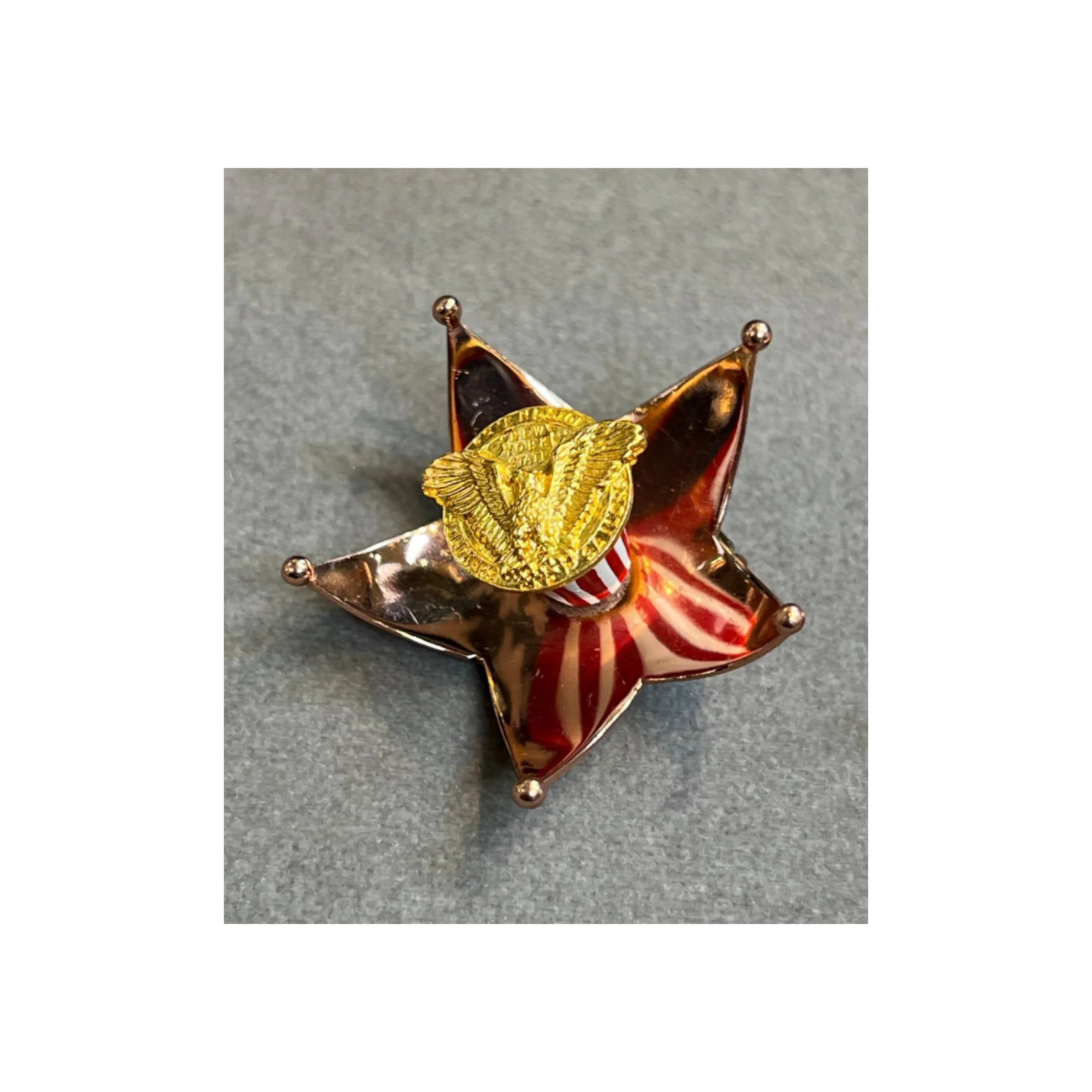 Cartier WW2 Memorial Flag Brooch Set - Image 8