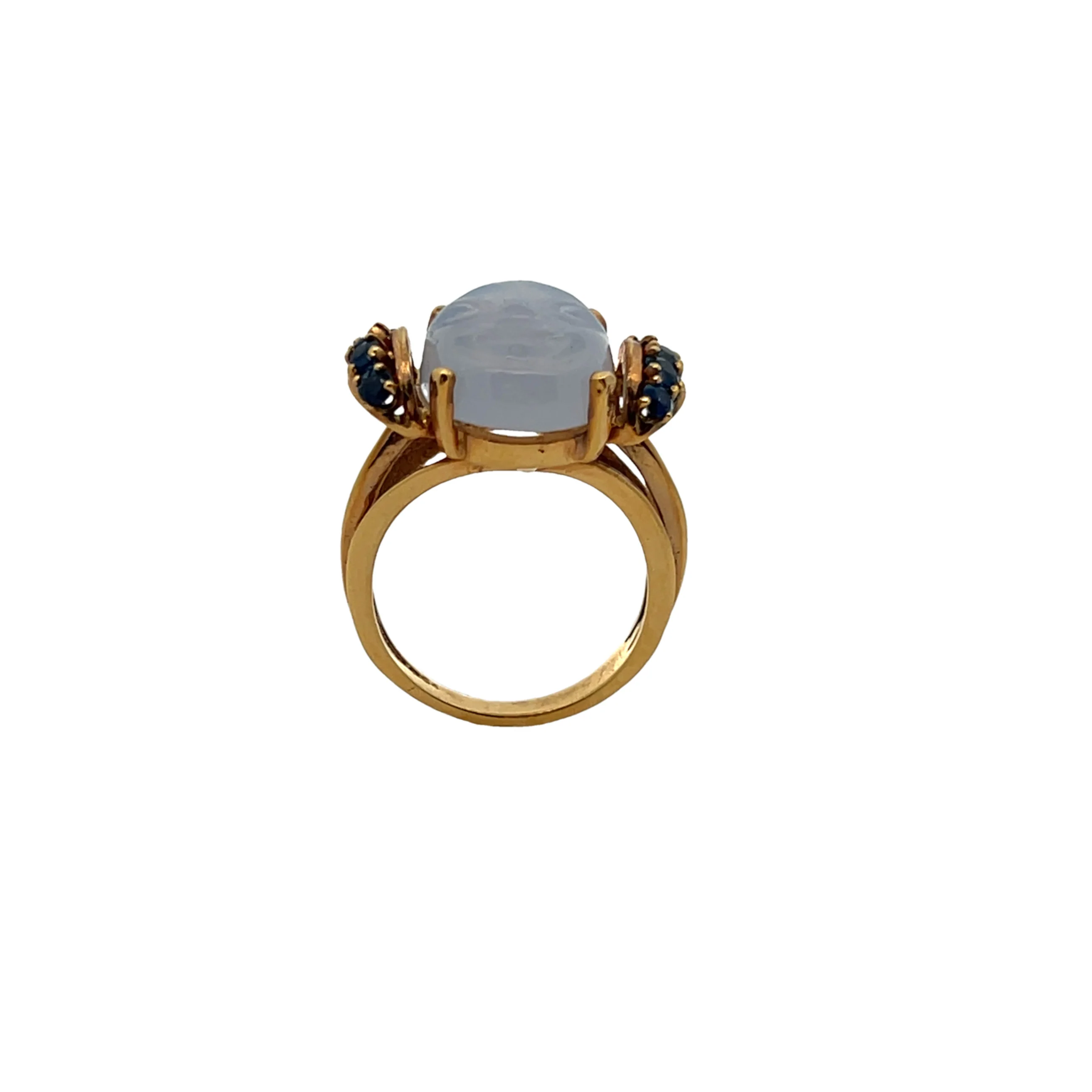 Carved Moonstone Ring - Image 5