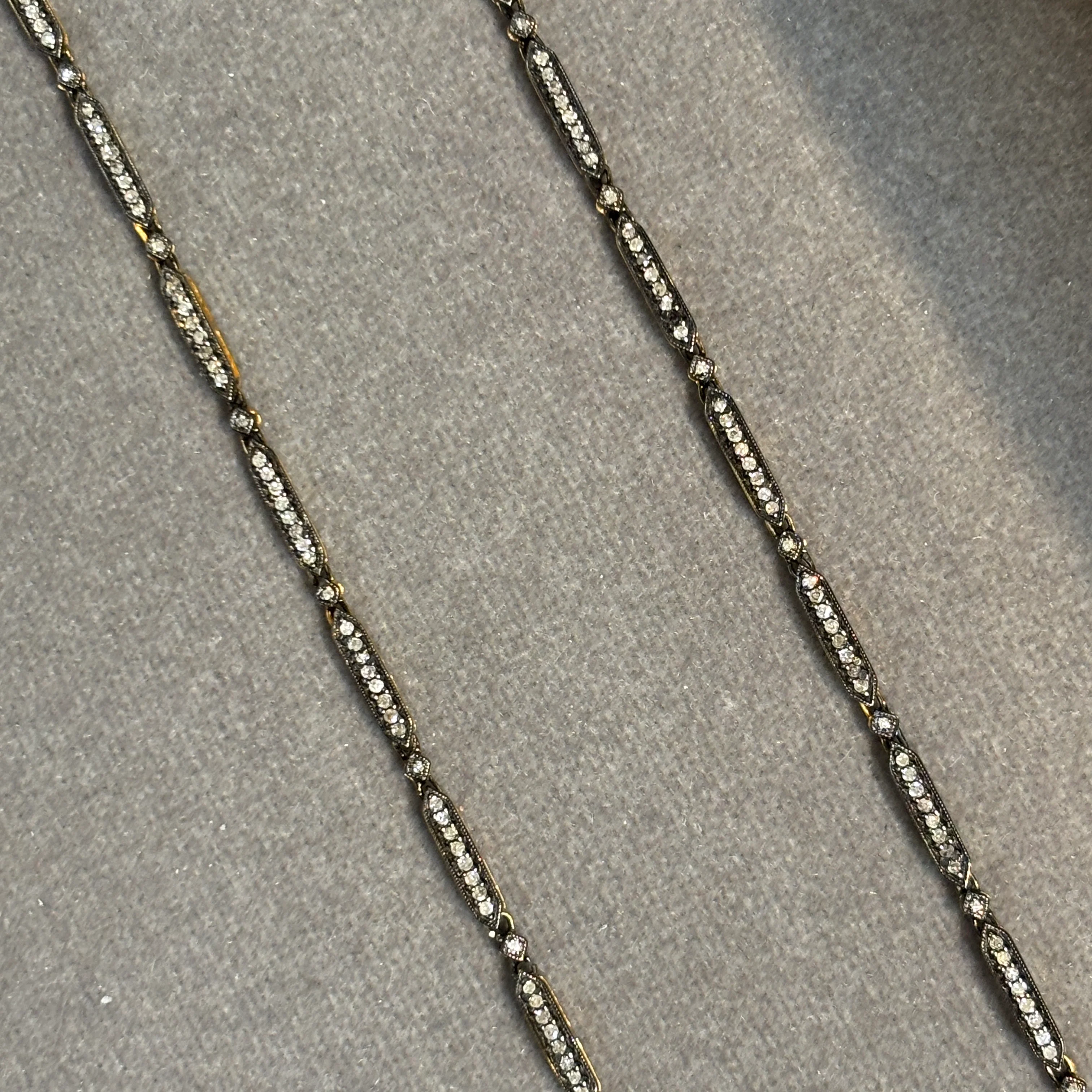 Carved Pink Tourmaline Necklace - Image 5