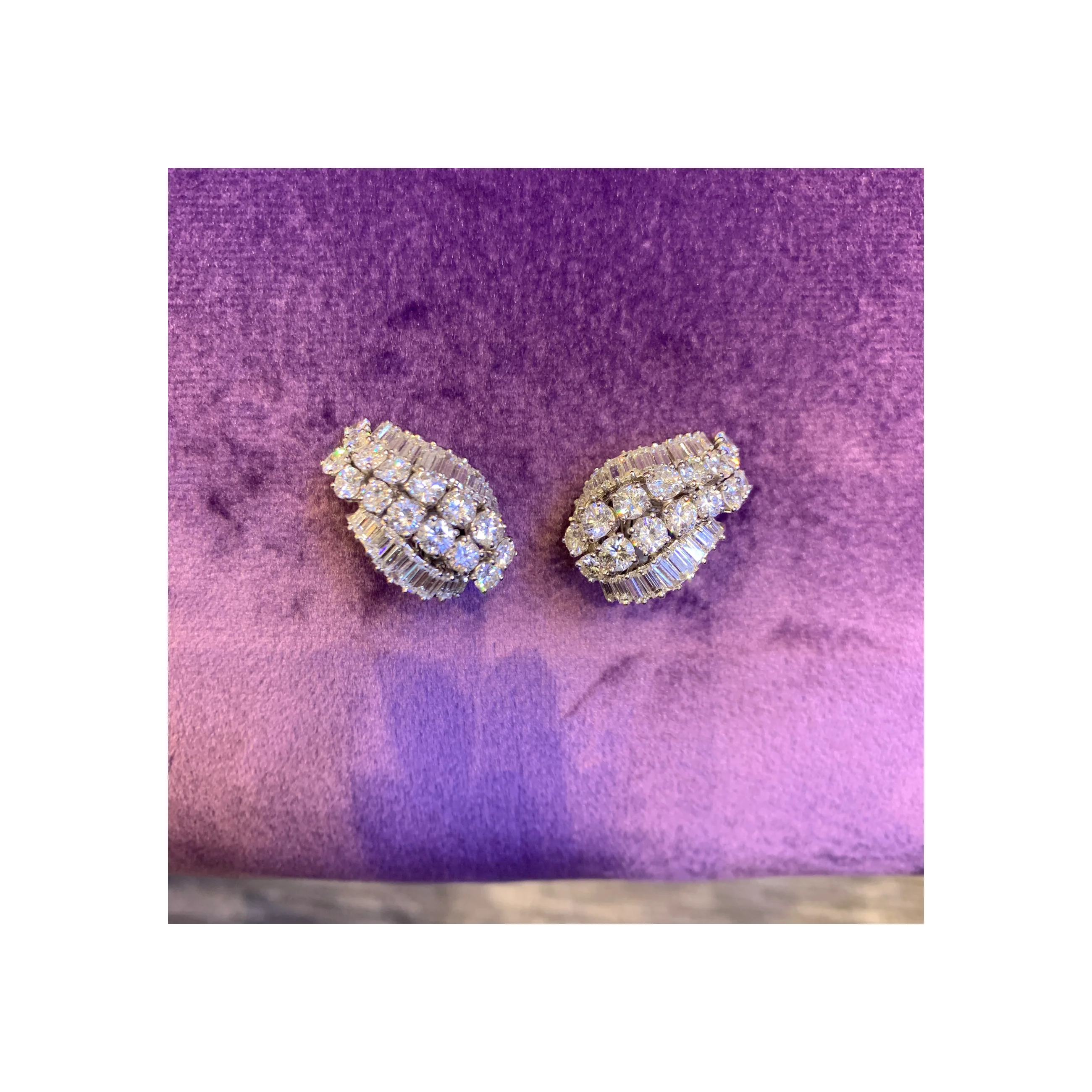 David Webb Diamond Earrings - Image 6