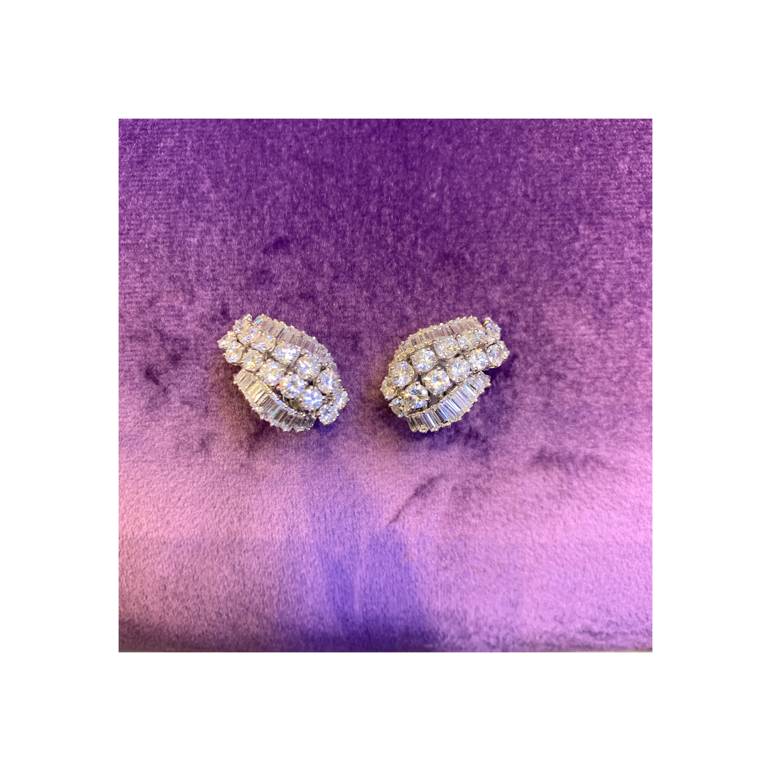 David Webb Diamond Earrings - Image 7