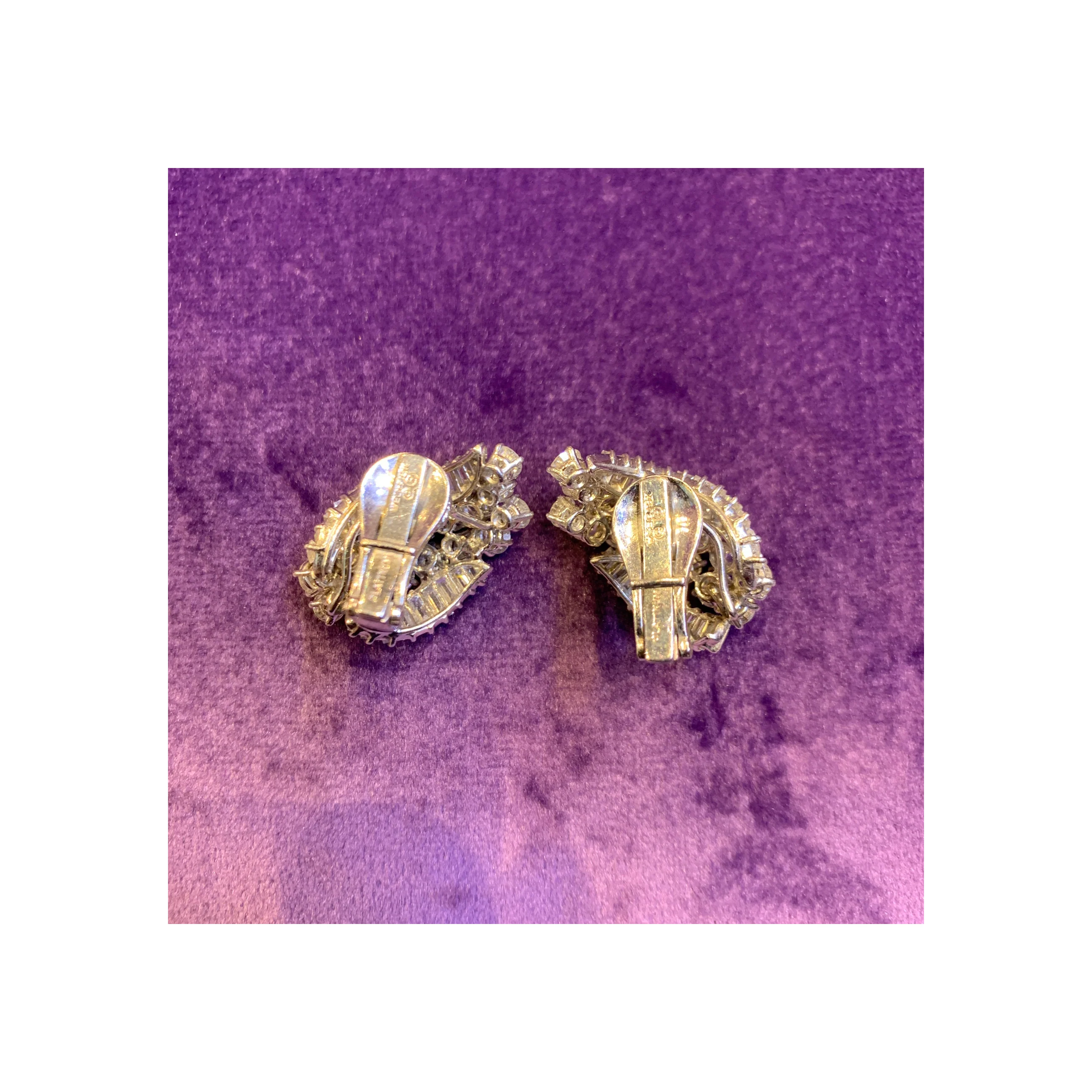 David Webb Diamond Earrings - Image 9