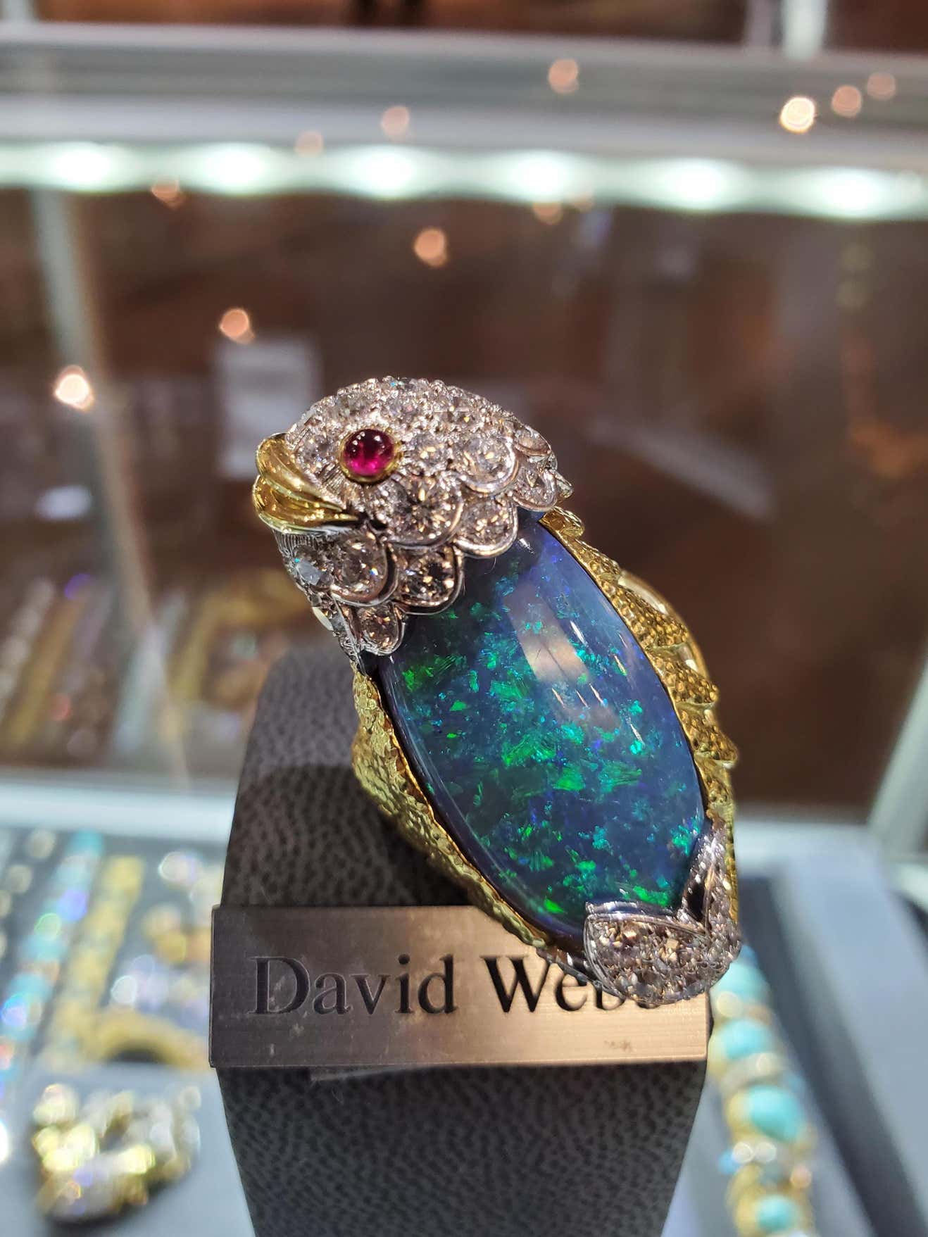 David Webb Opal Fish Ring - Image 5