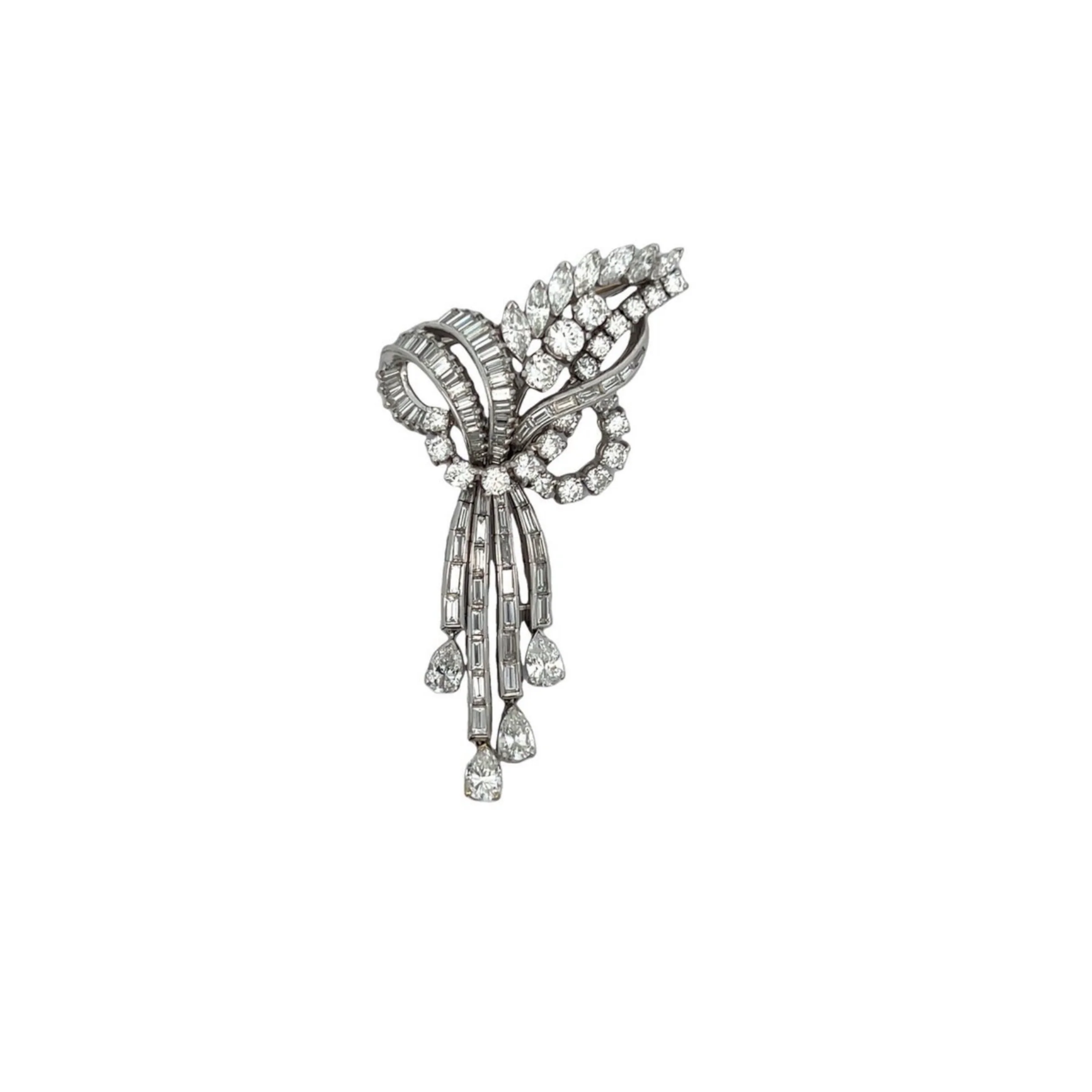 Diamond Cascade Brooch - Image 10
