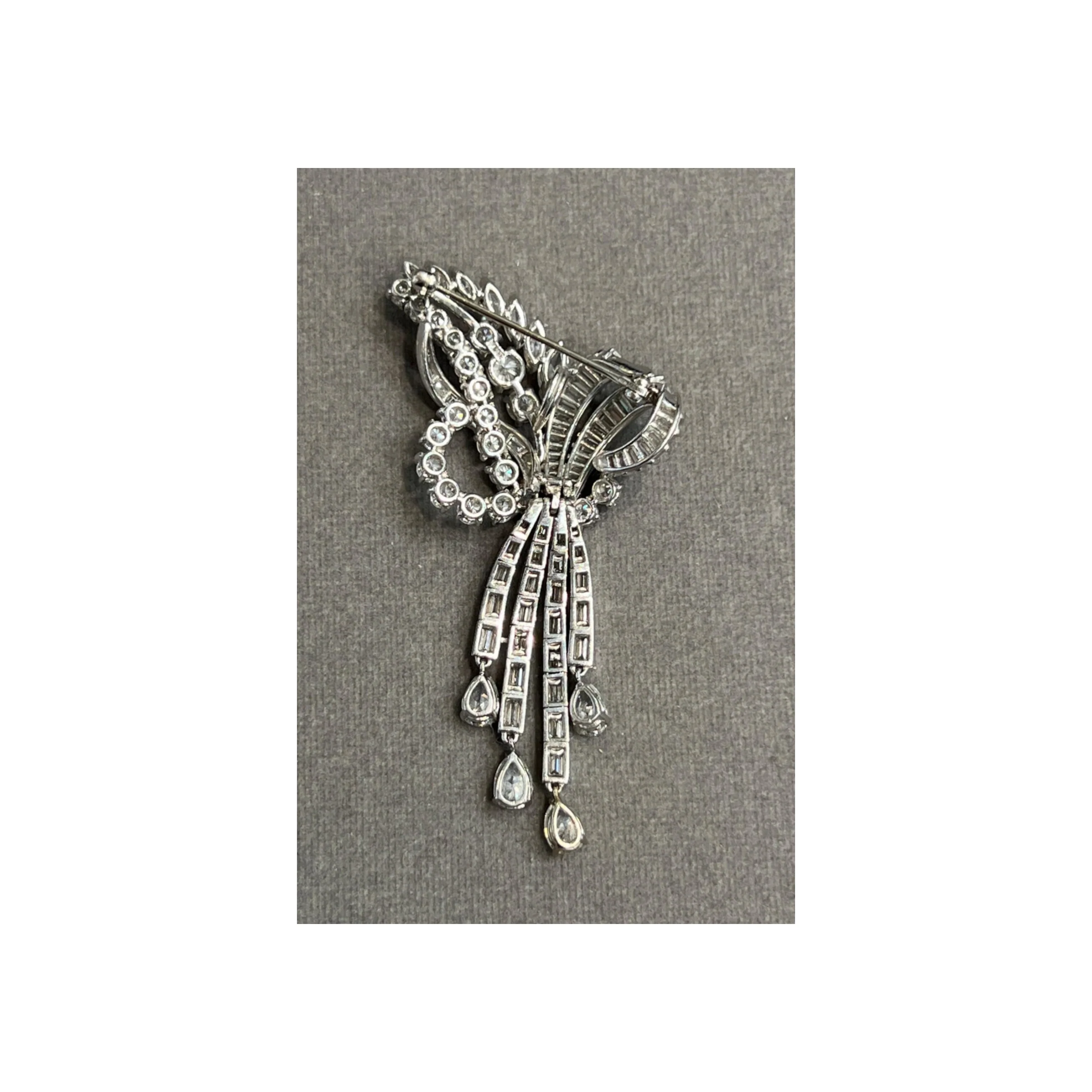 Diamond Cascade Brooch - Image 7