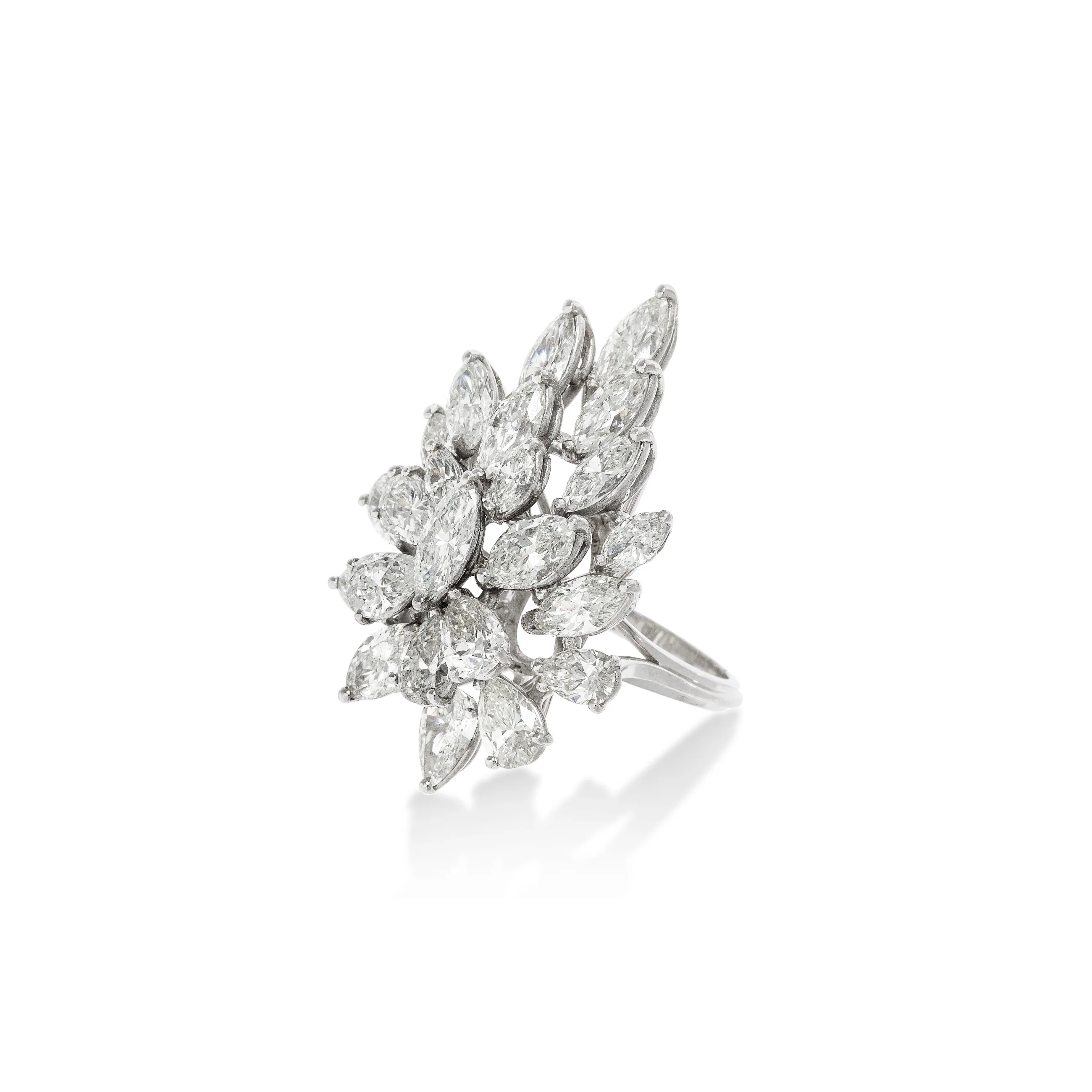 Diamond Cluster Ring - Image 4
