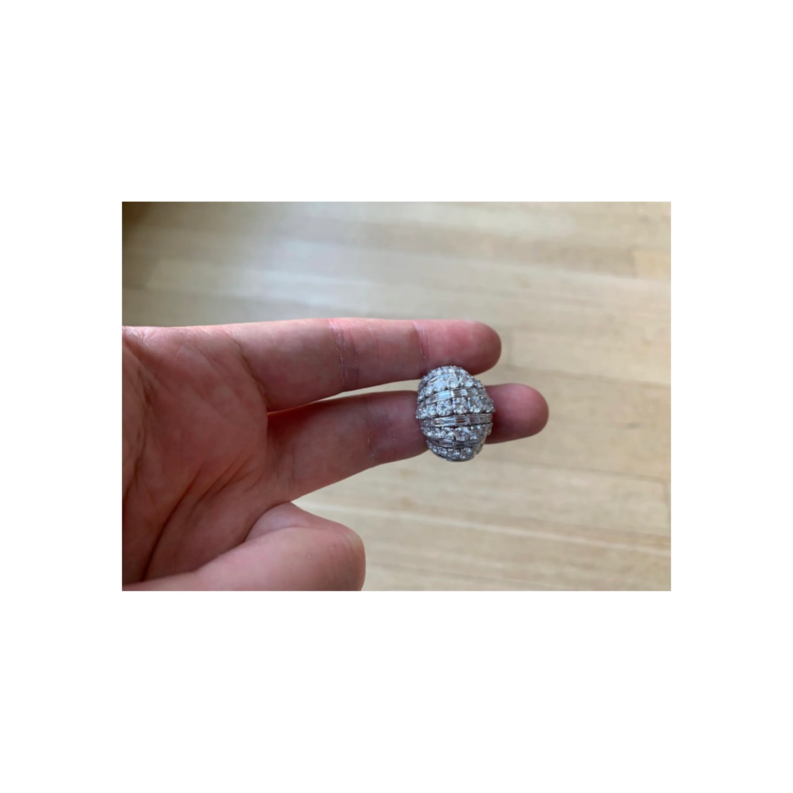 Diamond Cocktail Ring - Image 5