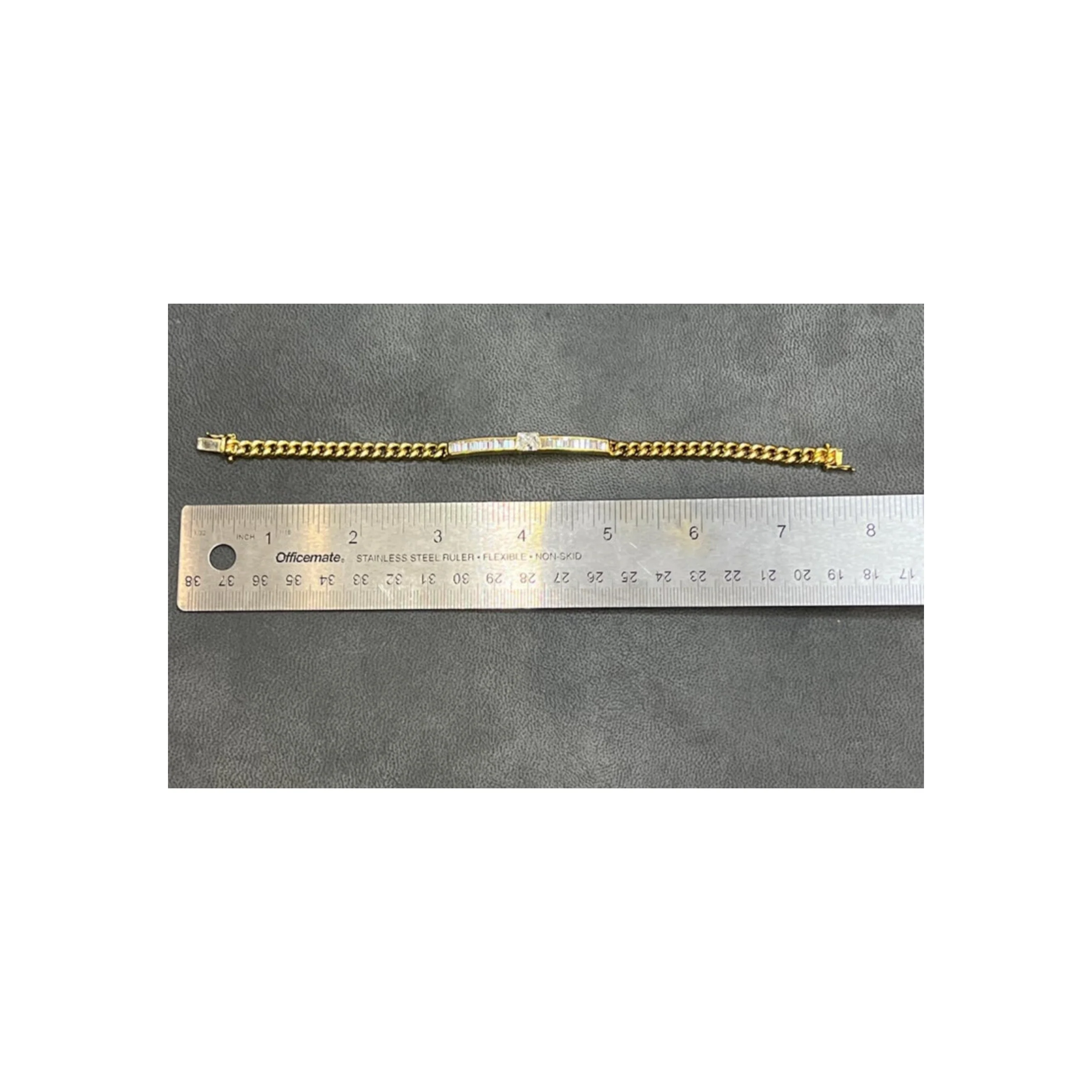 Diamond Cuban Link Bracelet - Image 9