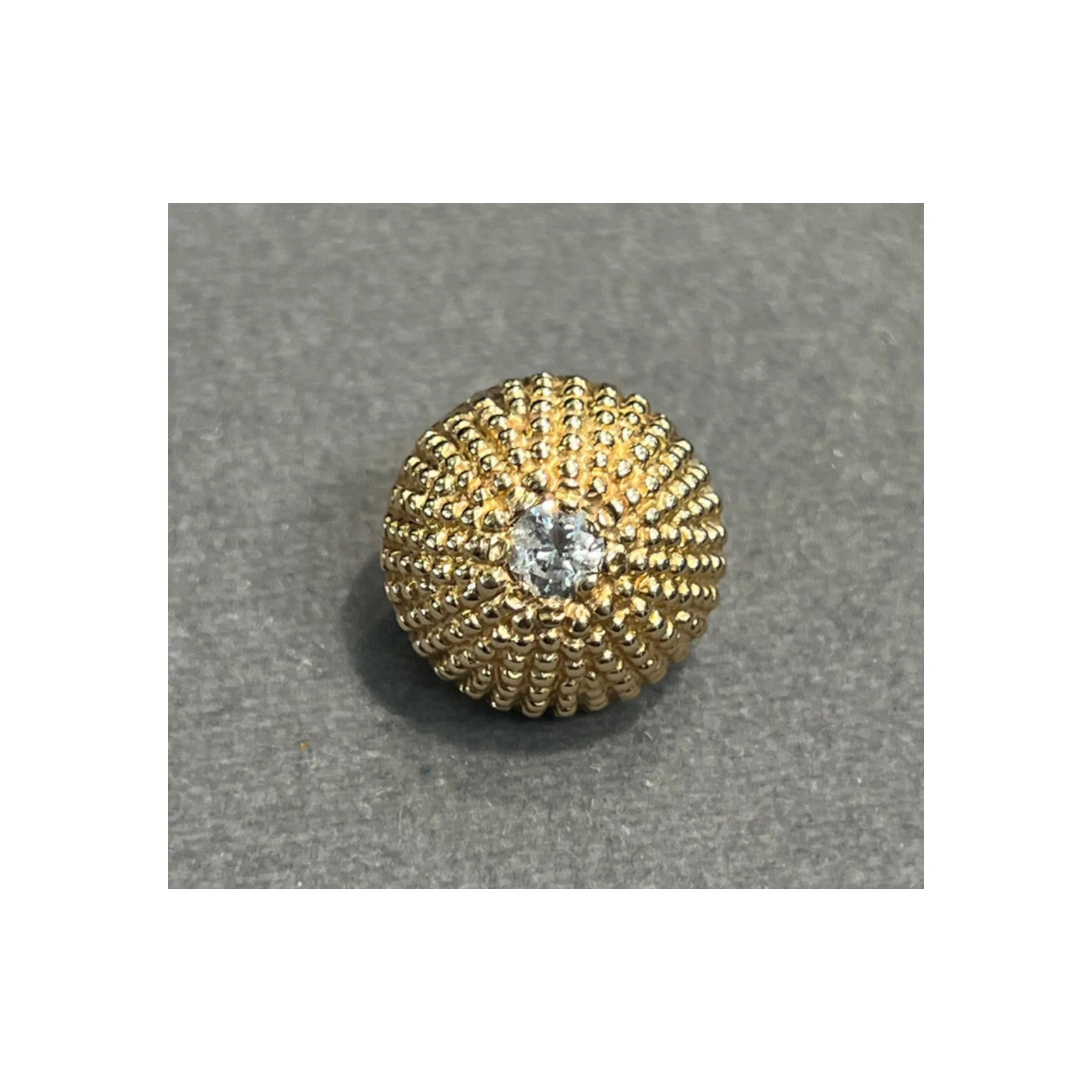 Diamond Dome Earrings - Image 5