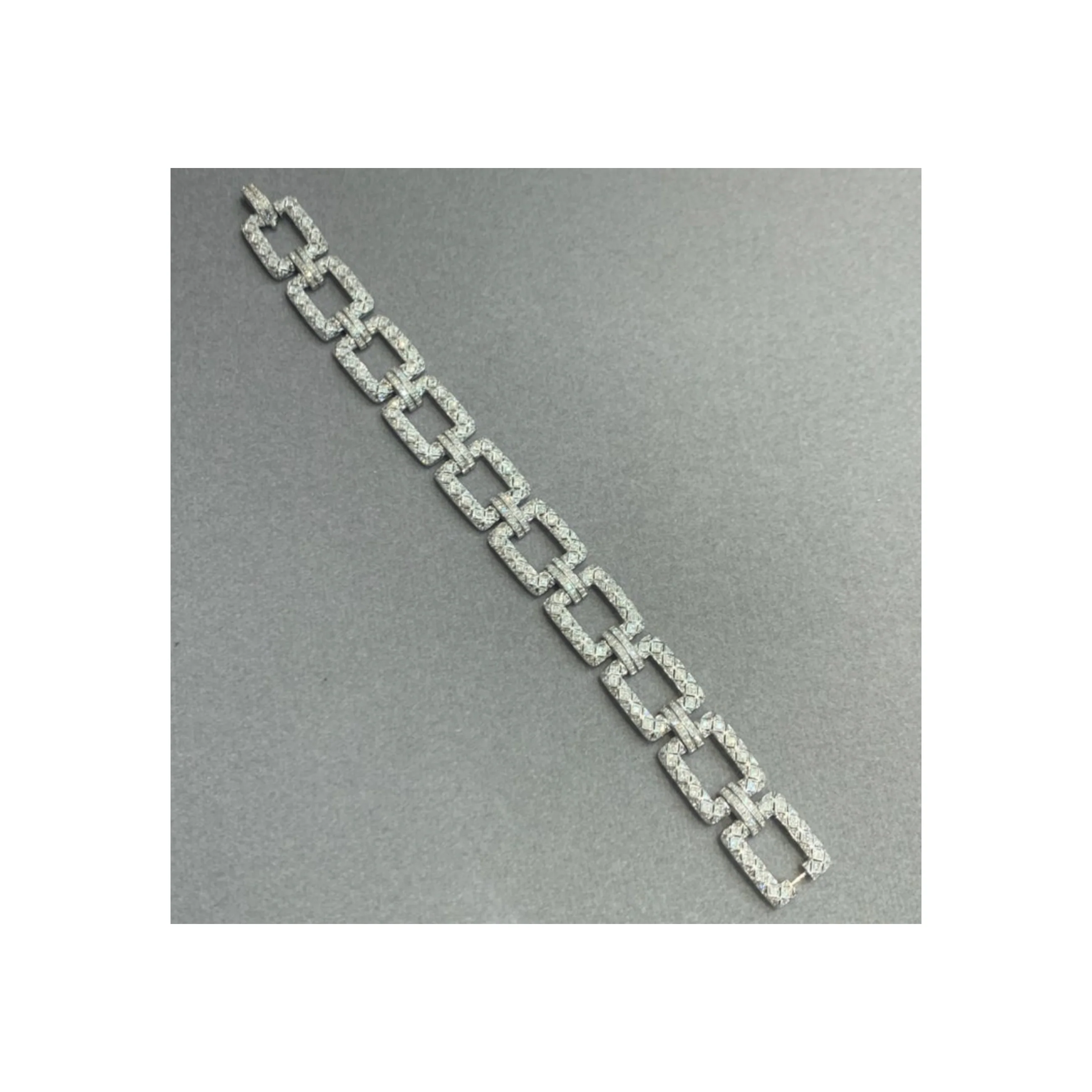 Diamond Link Bracelet - Image 5