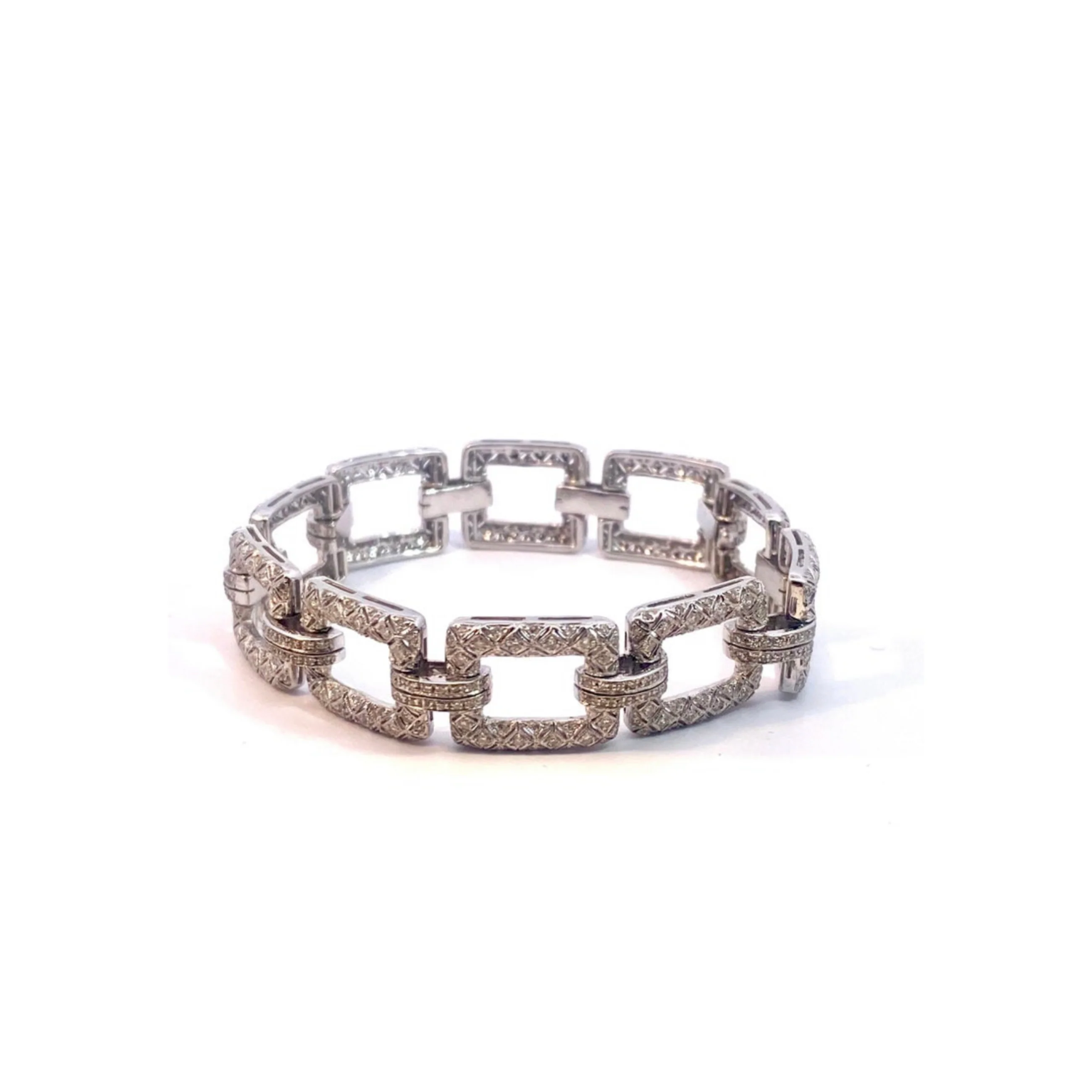 Diamond Link Bracelet - Image 6